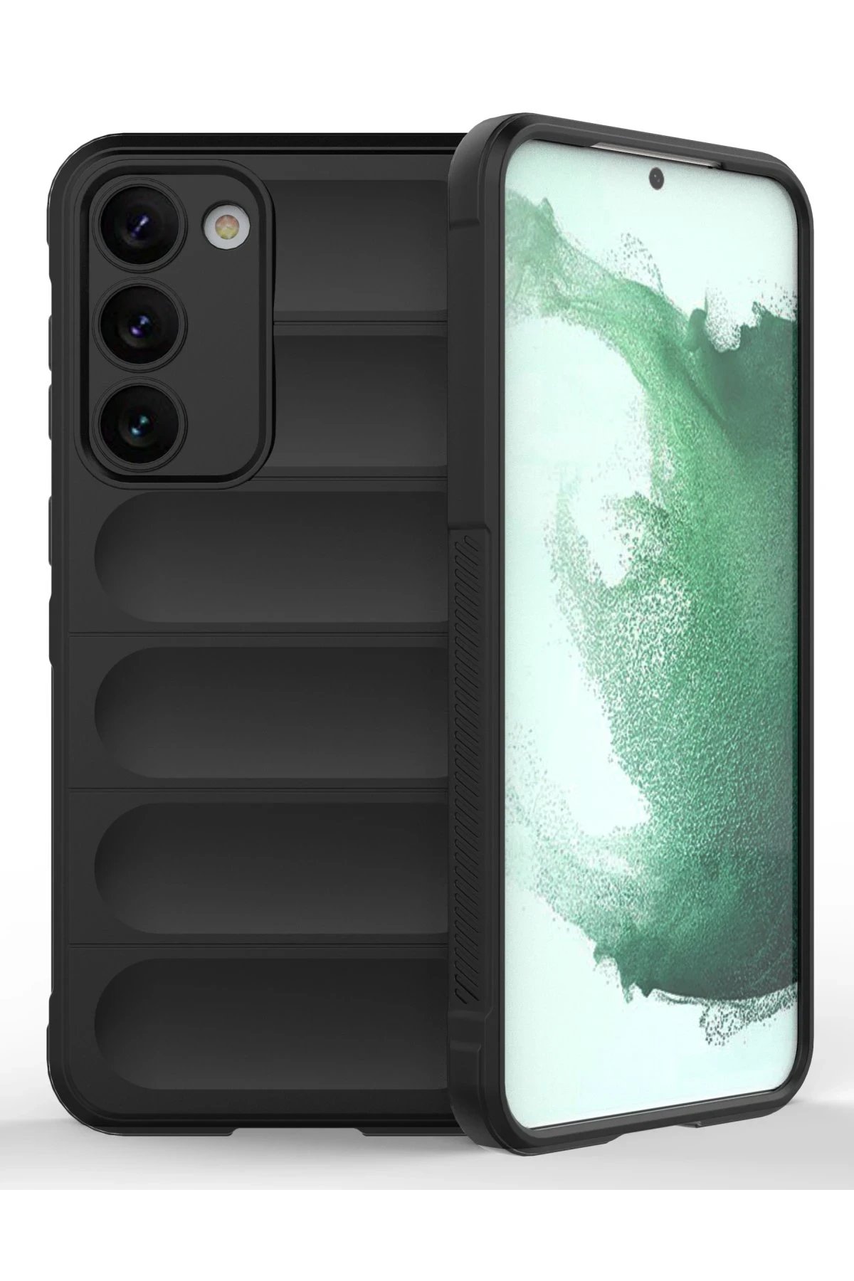 Newface Samsung Galaxy S23 Plus Kılıf Optimum Silikon - Siyah