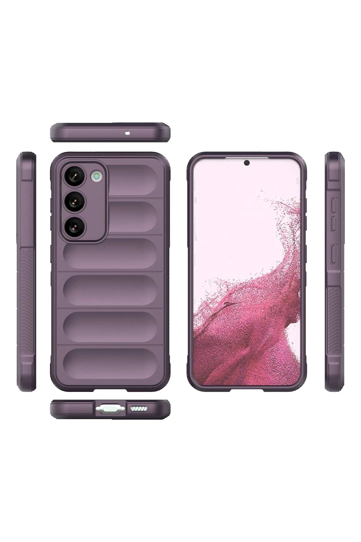 Newface Samsung Galaxy S23 Plus Kılıf Optimum Silikon - Mor