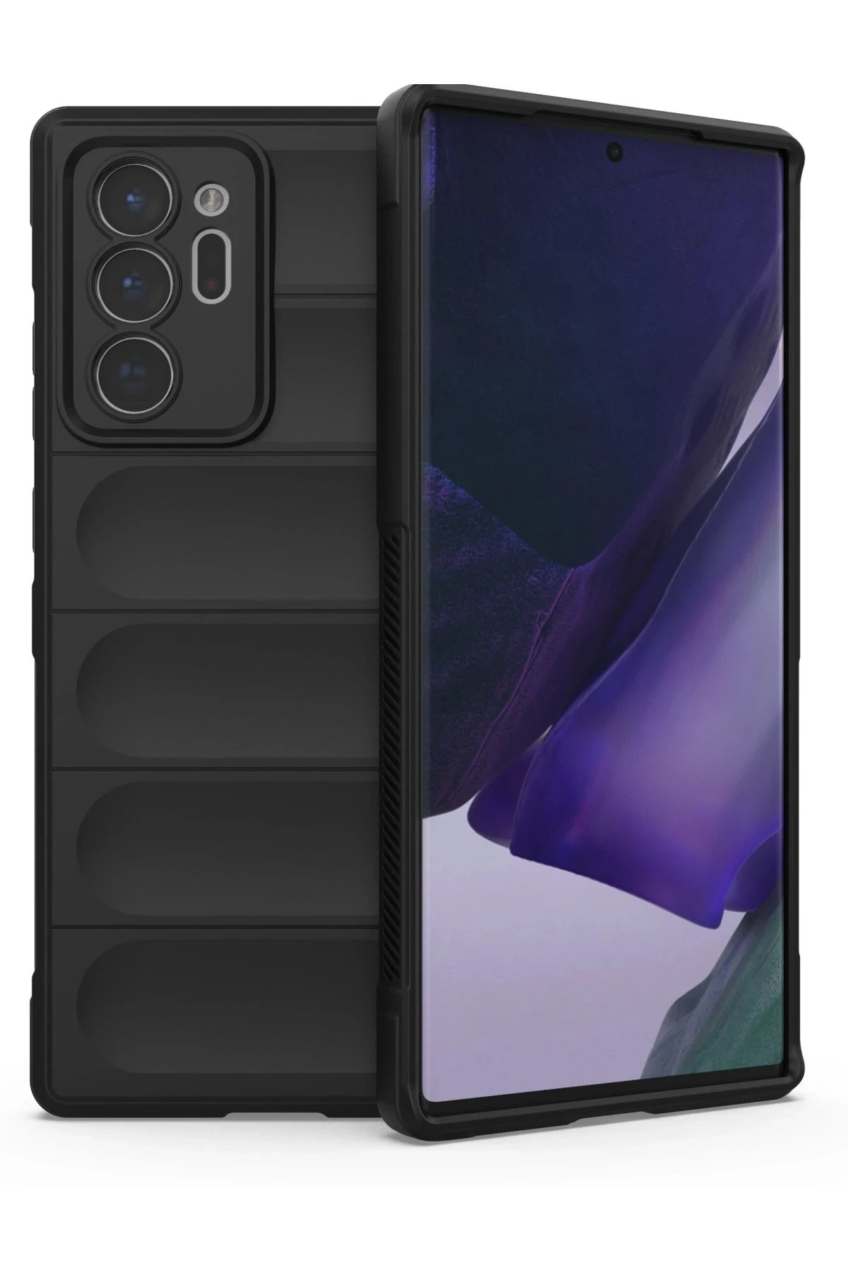 Newface Samsung Galaxy Note 20 Ultra Kılıf Optimum Silikon - Siyah