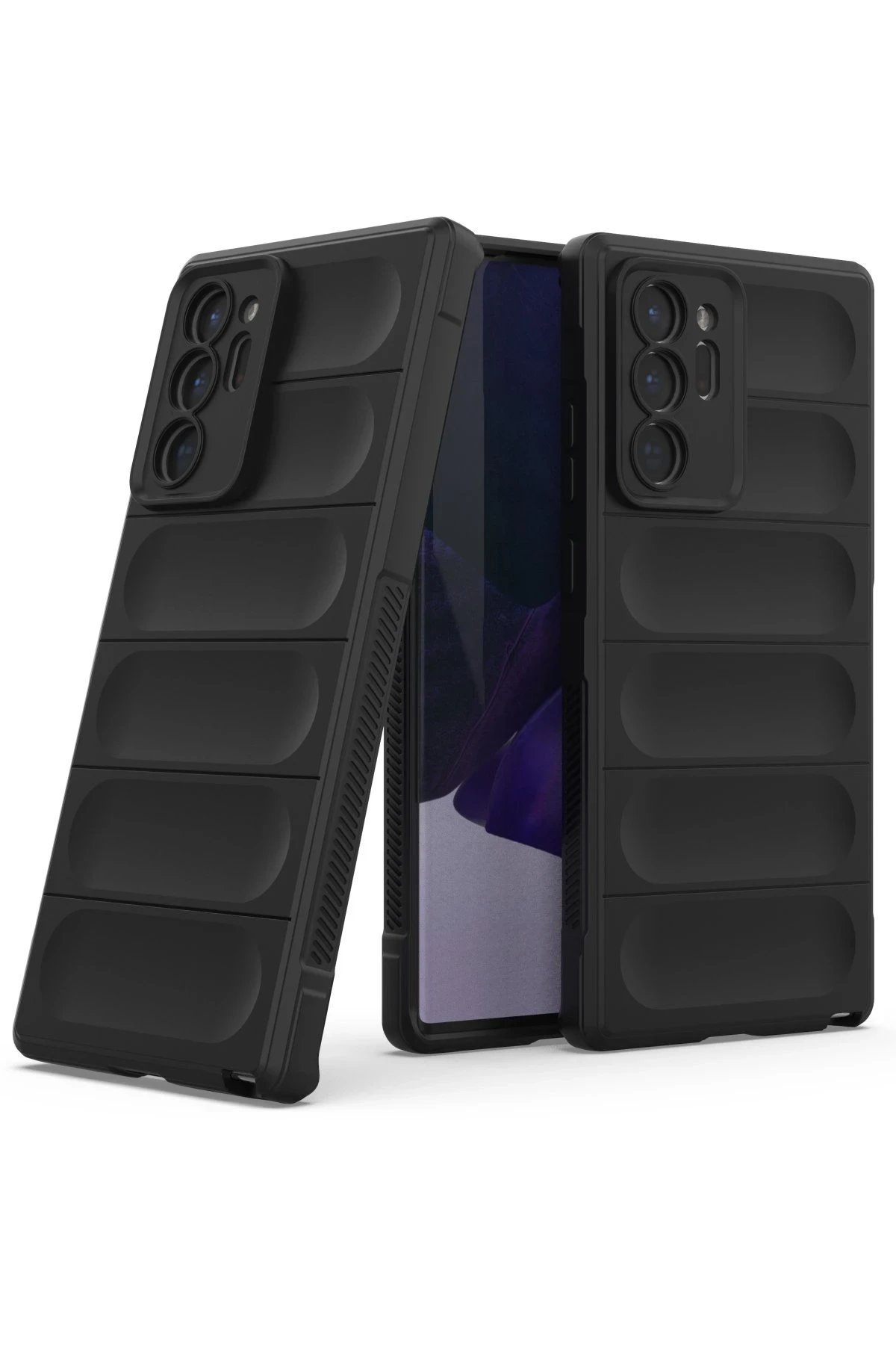 Newface Samsung Galaxy Note 20 Ultra Kılıf Optimum Silikon - Siyah