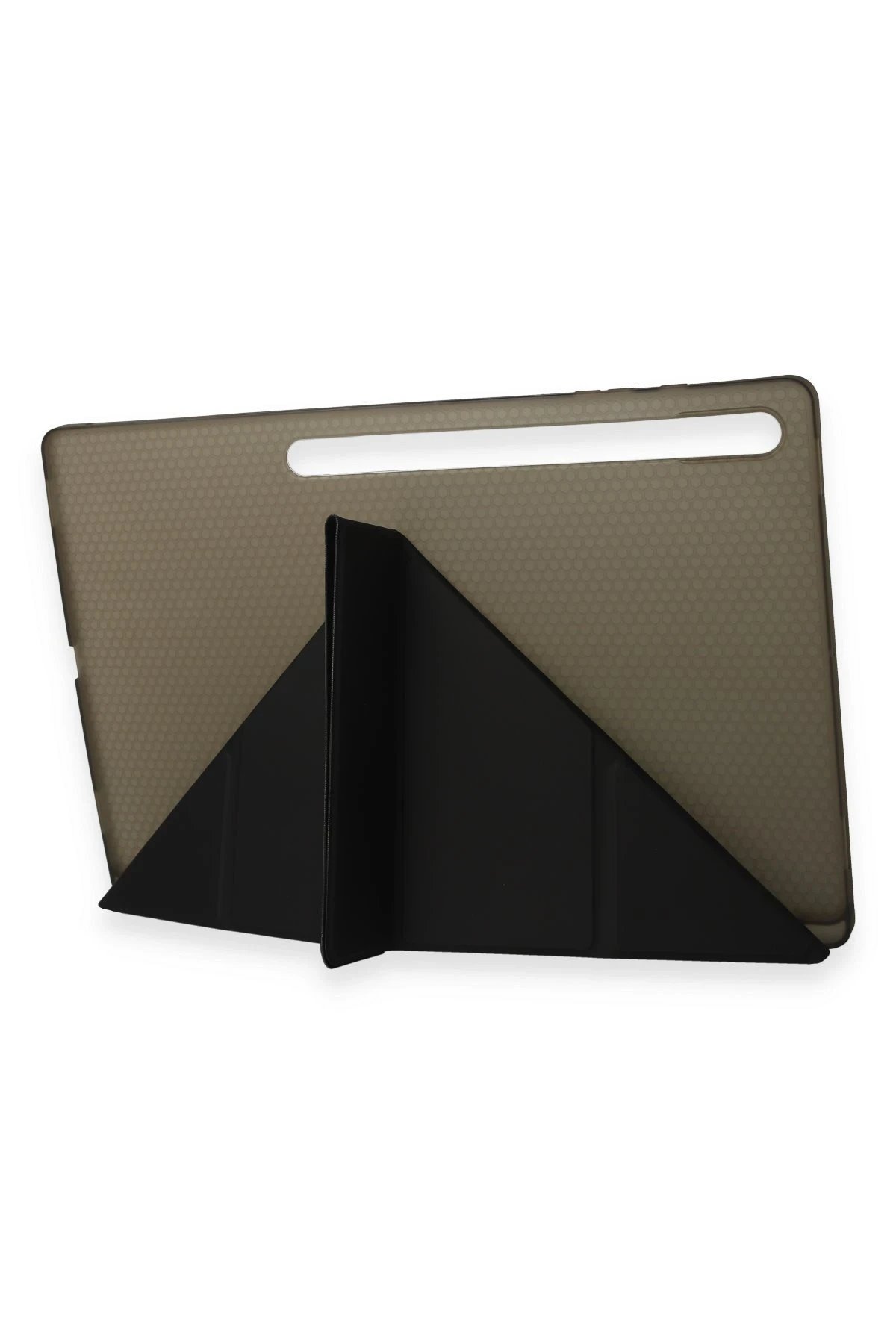 Newface Samsung Galaxy Tab A9 Kılıf Kalemlikli Mars Tablet Kılıfı - Siyah