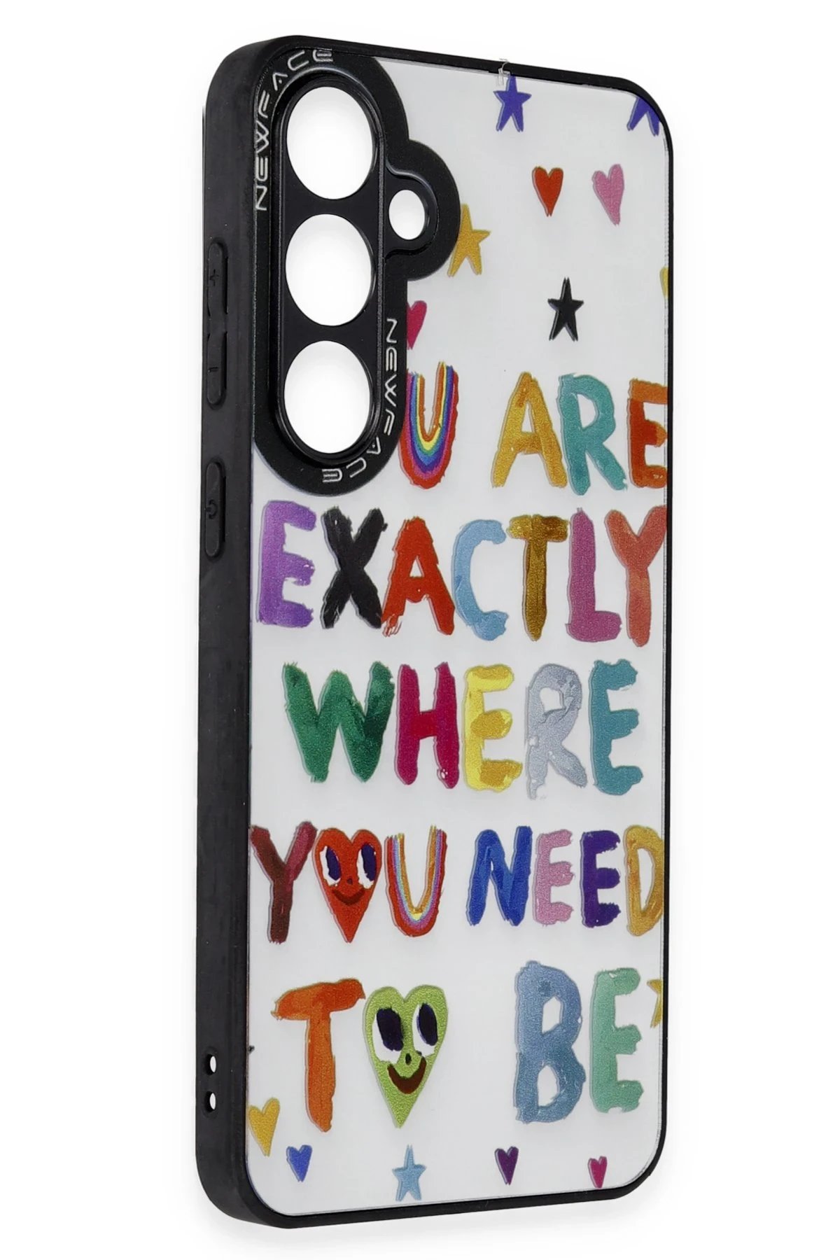 Newface Samsung Galaxy S23 FE Kılıf Mirror Desenli Kapak - Mirror - 10