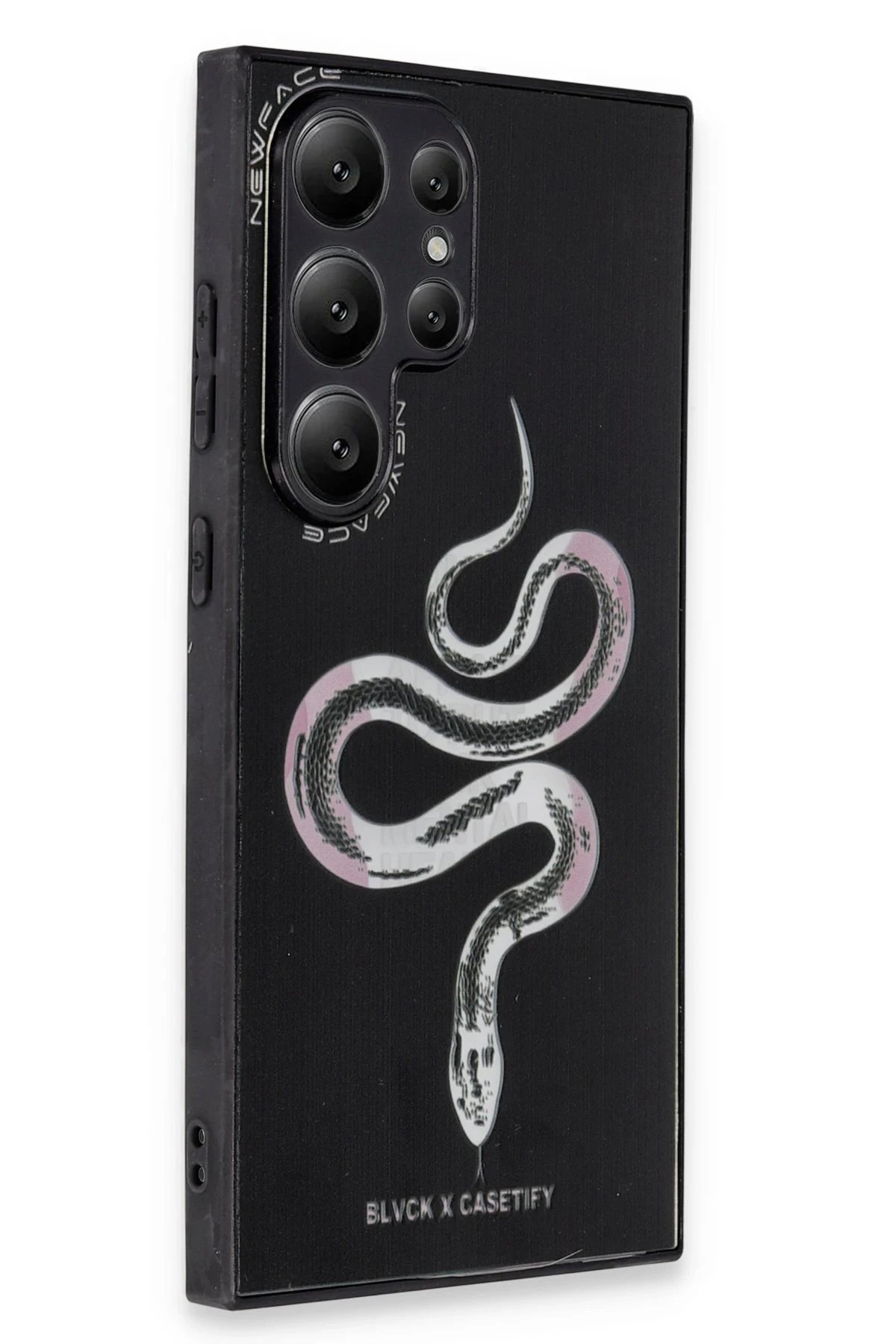 Newface Samsung Galaxy S23 Ultra Kılıf Mirror Desenli Kapak - Mirror - 13