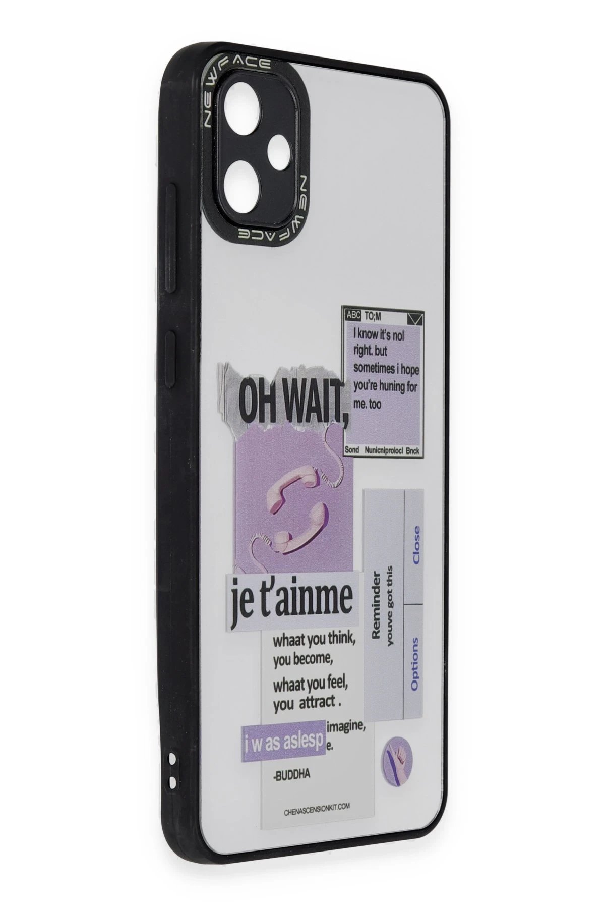 Newface Samsung Galaxy A05 Kılıf Mirror Desenli Kapak - Mirror - 4