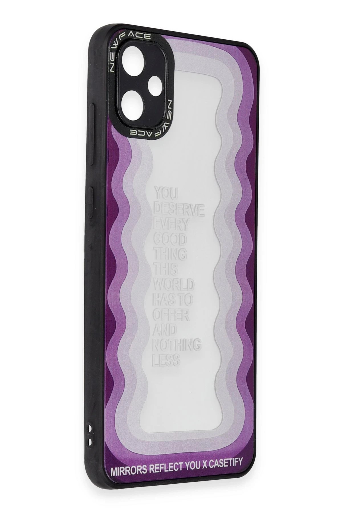 Newface Samsung Galaxy A05 Kılıf Mirror Desenli Kapak - Mirror - 5