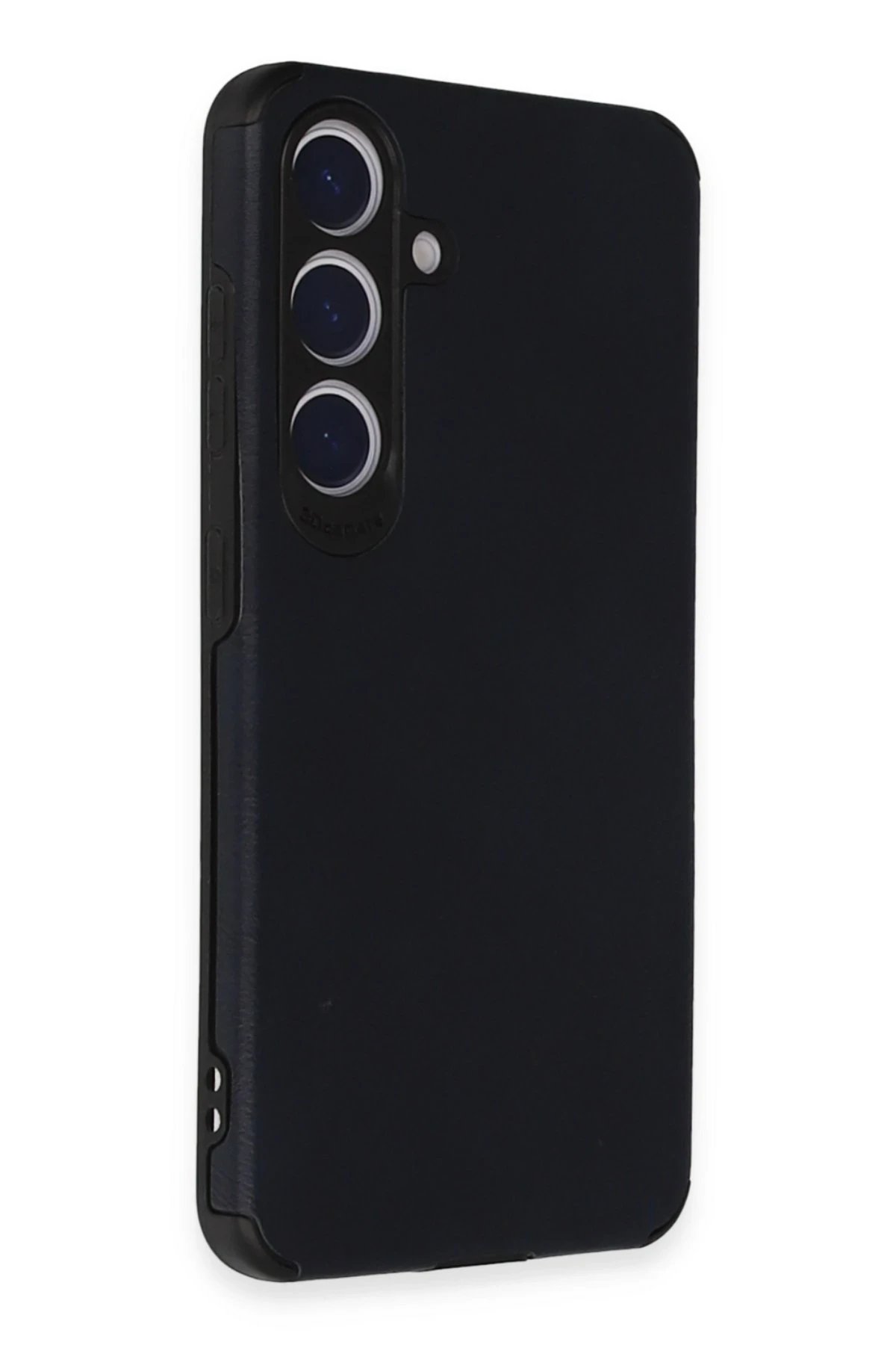 Newface Samsung Galaxy S24 Kılıf Loop Deri Silikon - Lacivert