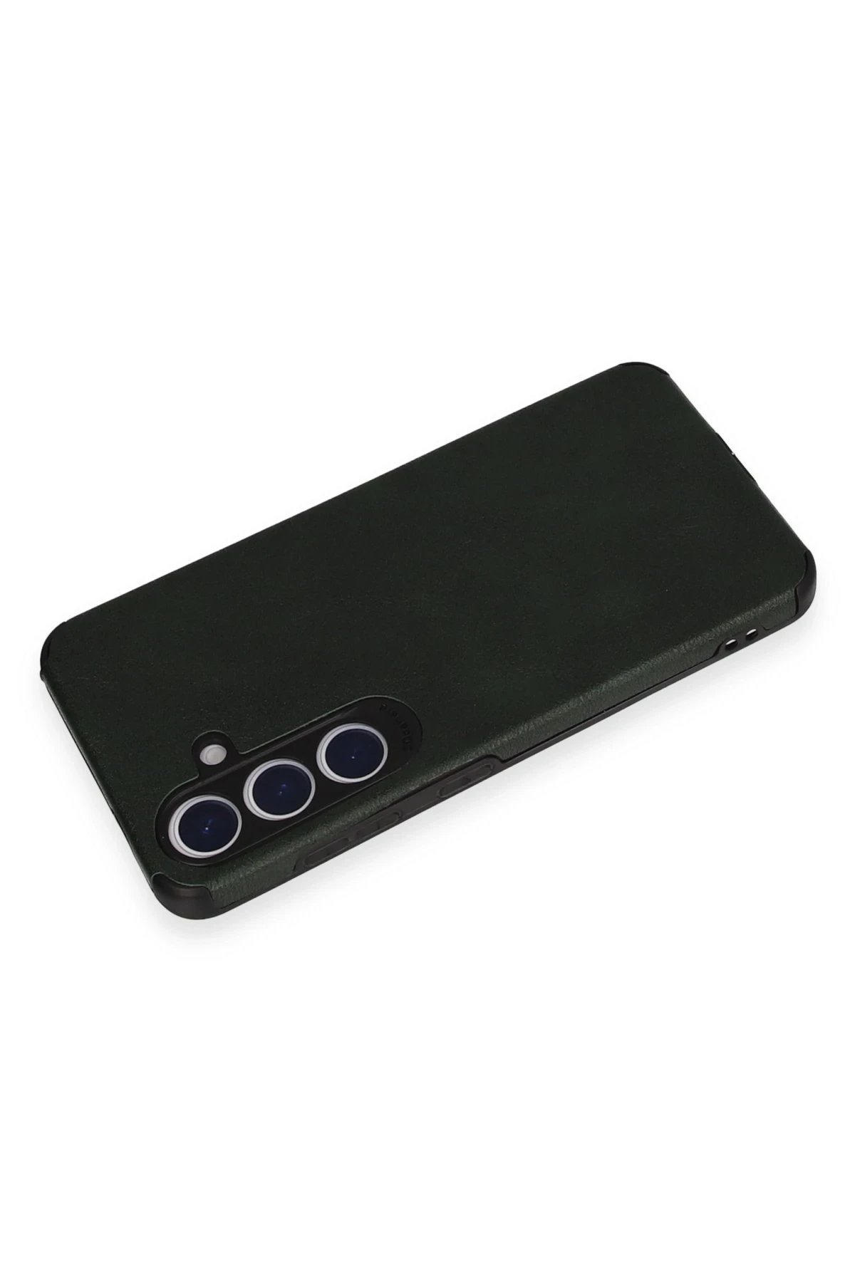 Newface Samsung Galaxy S24 Kılıf Loop Deri Silikon - Yeşil