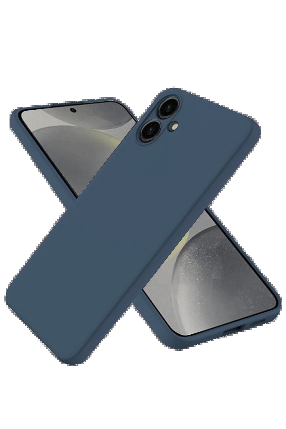 Newface Samsung Galaxy A06 Kılıf First Silikon - Lacivert