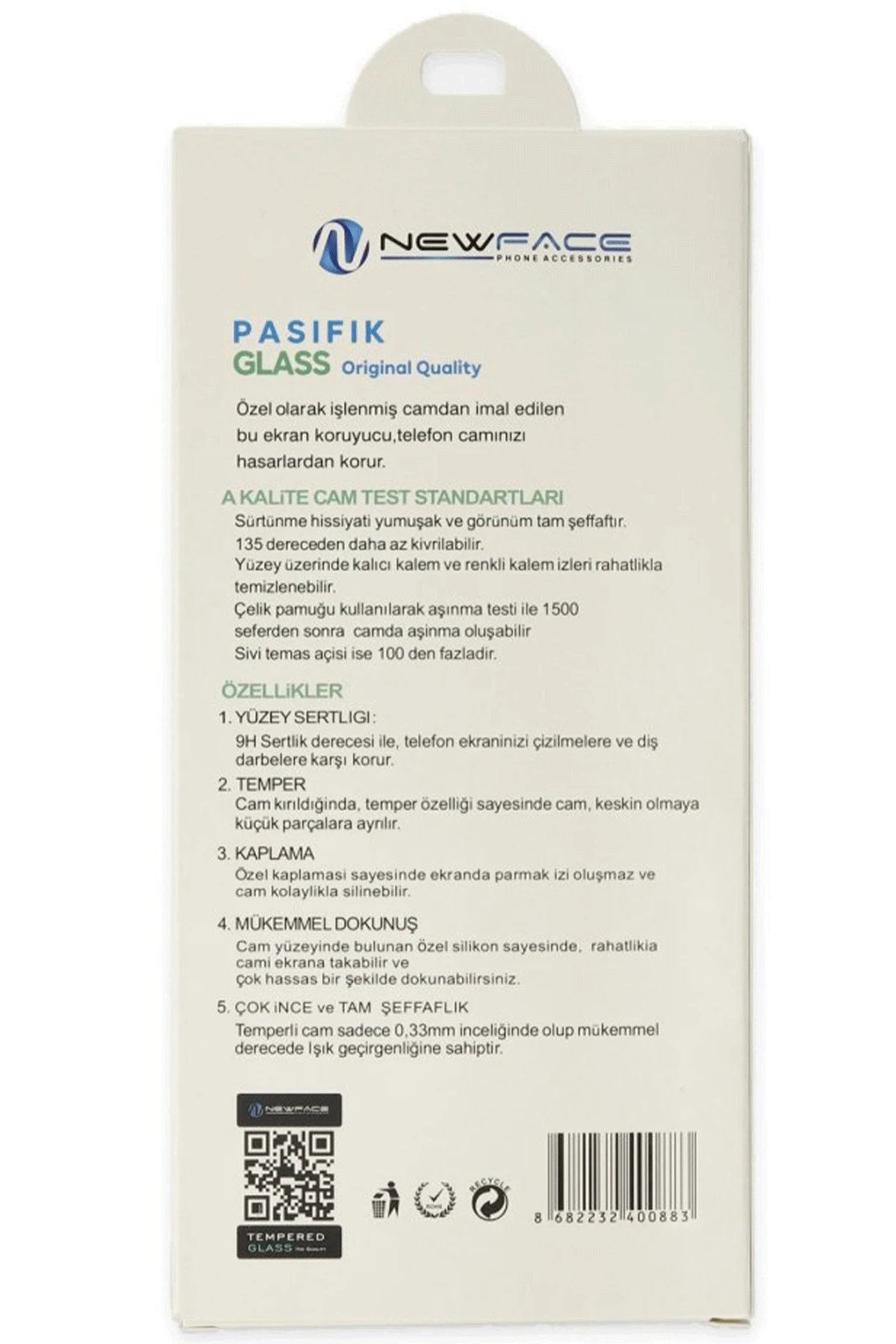 Newface Samsung Galaxy S25 Plus Pasifik Cam Ekran Koruyucu