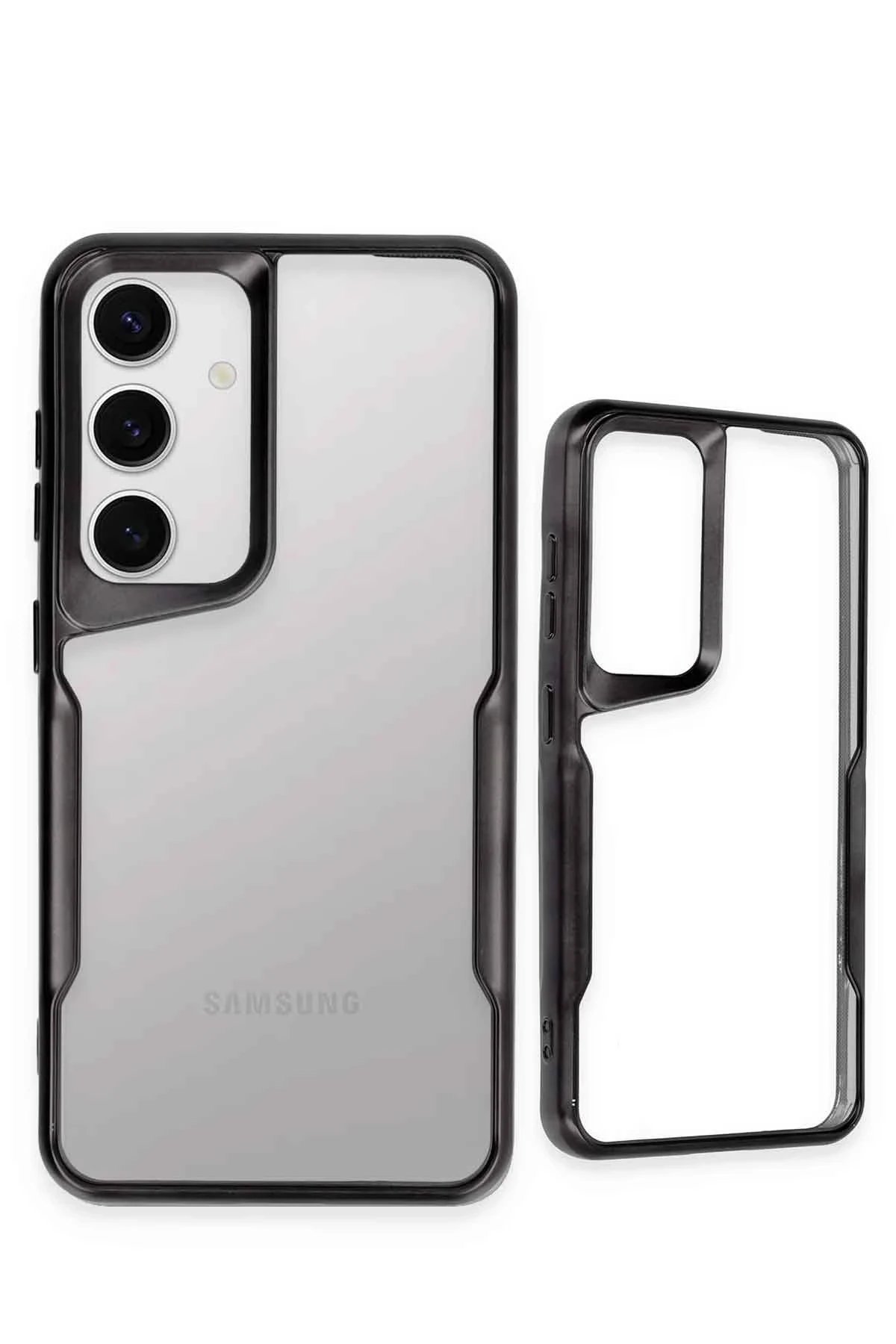 Newface Samsung Galaxy A16 5G Kılıf Boyi Silikon Kapak - Siyah