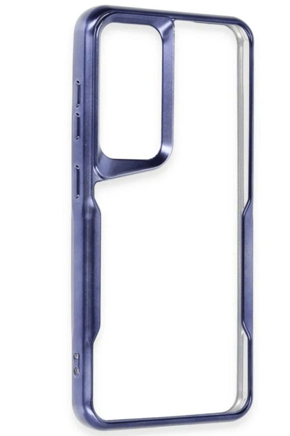 Newface Samsung Galaxy S25 Kılıf Boyi Silikon Kapak - Lacivert