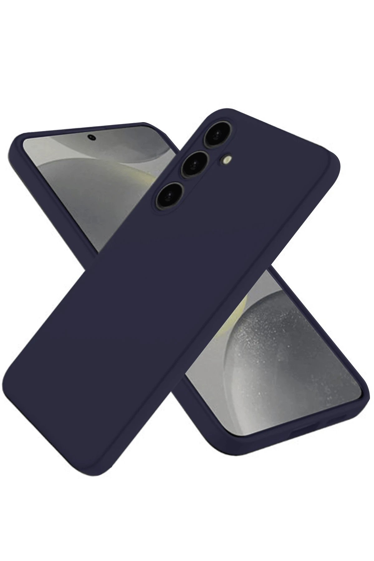 Newface Samsung Galaxy A36 Kılıf First Silikon - Lacivert