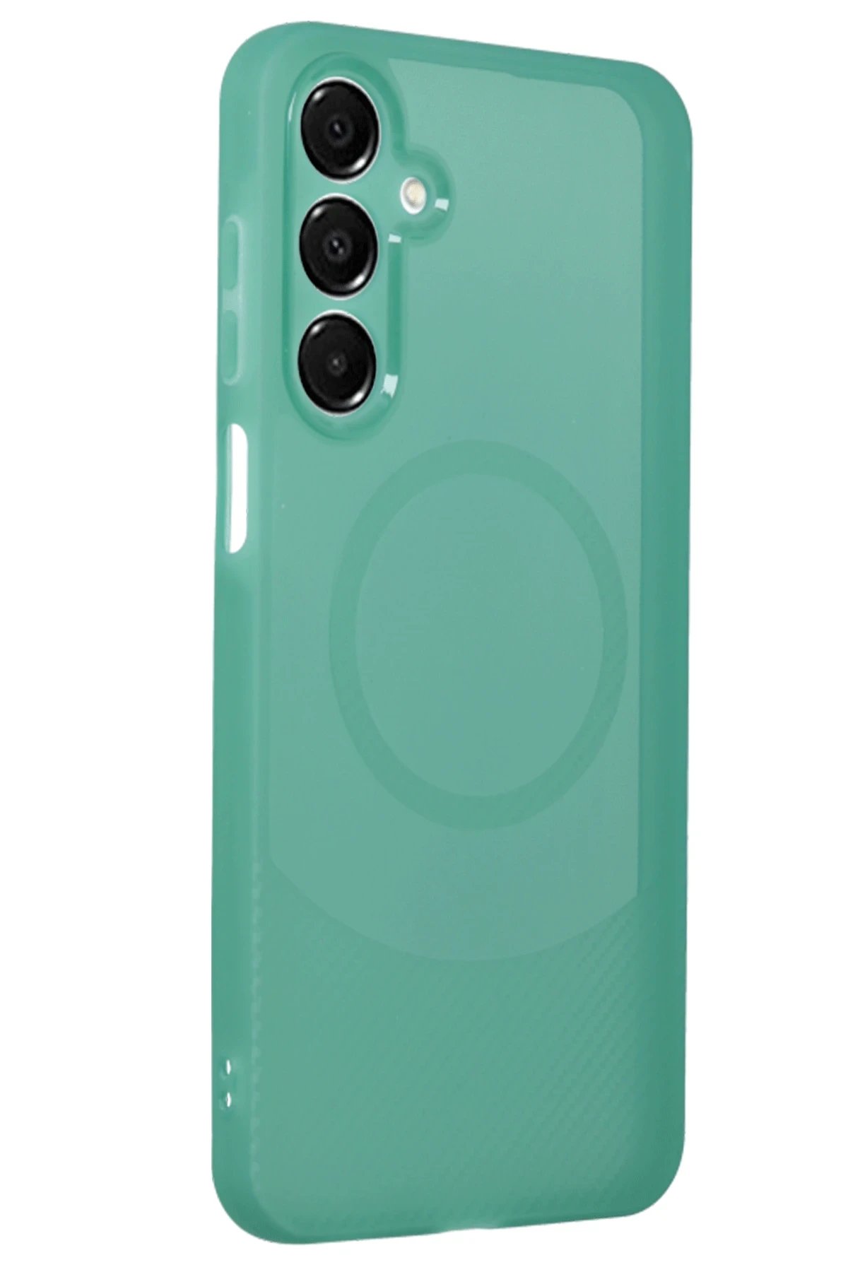 Newface Samsung A16 5G Kılıf Maya Karbon Kapak - Koyu Yeşil