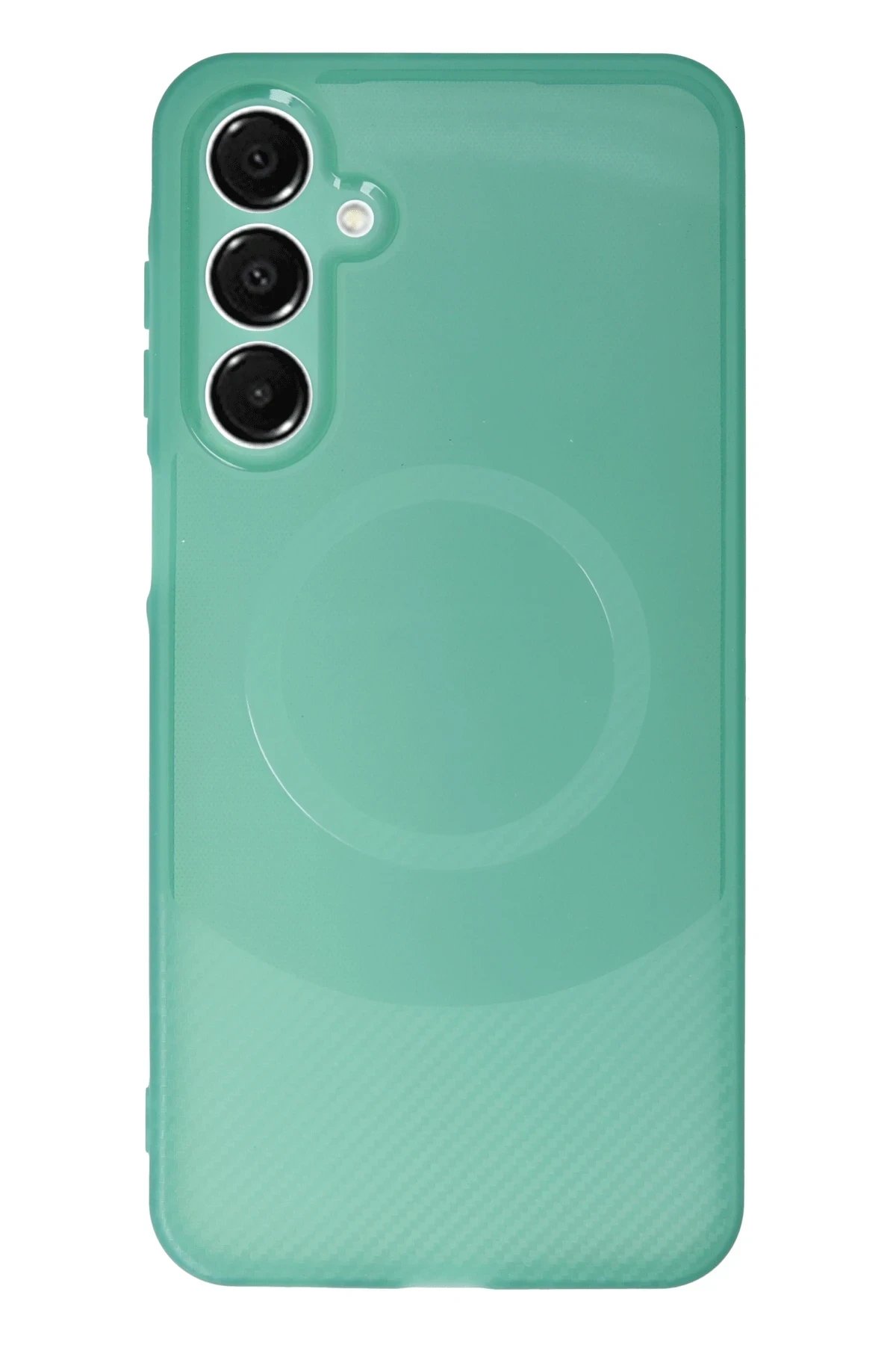 Newface Samsung A36 Kılıf Maya Karbon Kapak - Koyu Yeşil