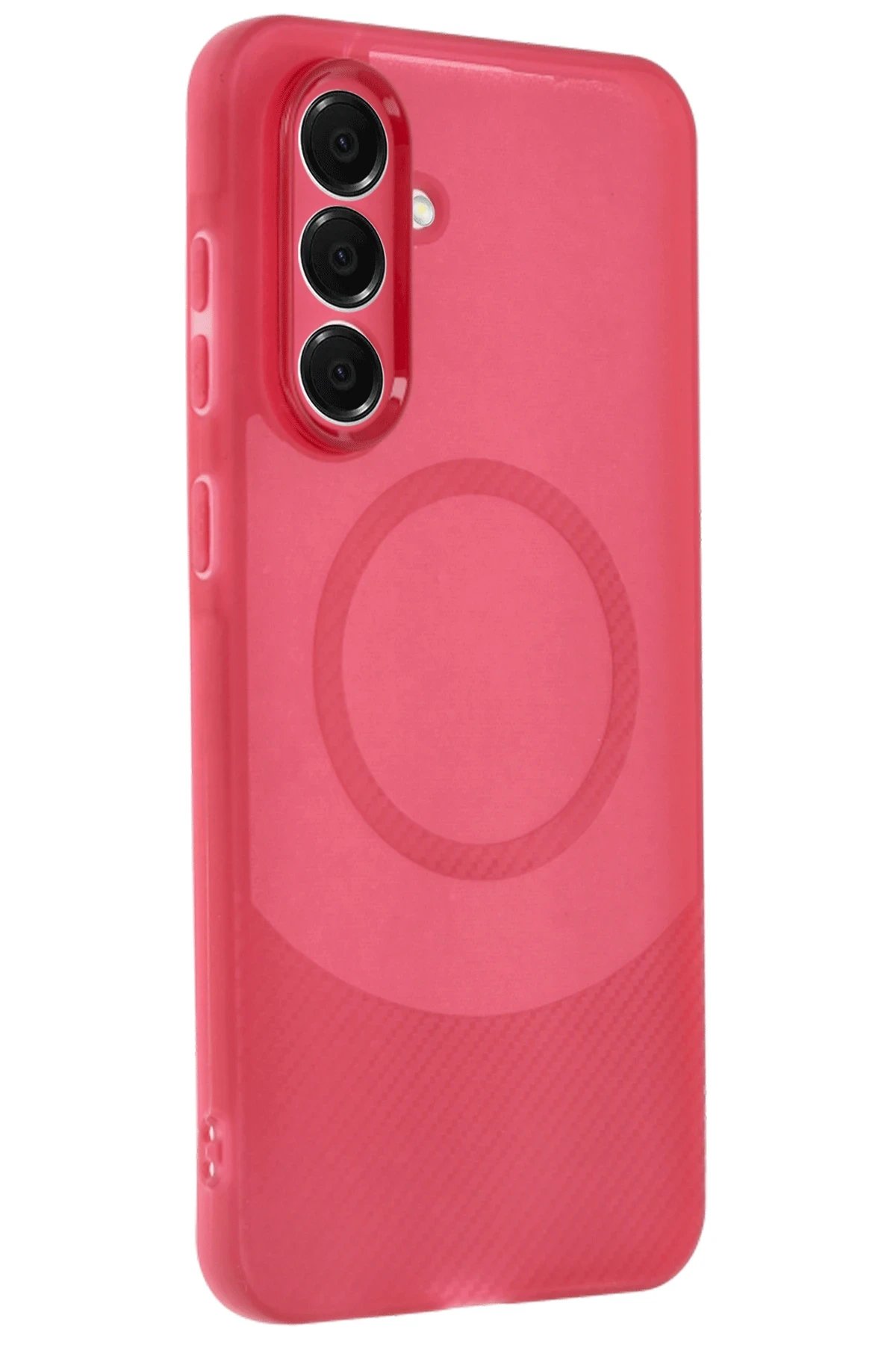 Newface Samsung A36 Kılıf Maya Karbon Kapak - Bordo