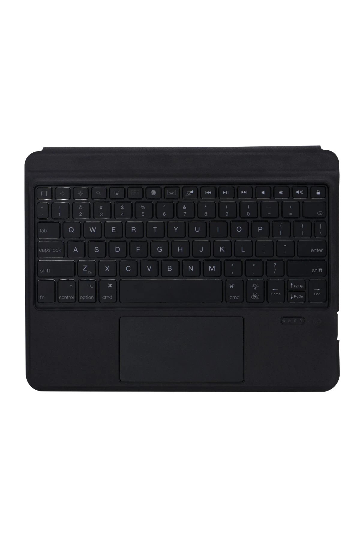 Newface T5206D iPad 10.2 (7.nesil) Kılıf İnter Ledli Klavyeli Tablet Kılıfı - Siyah