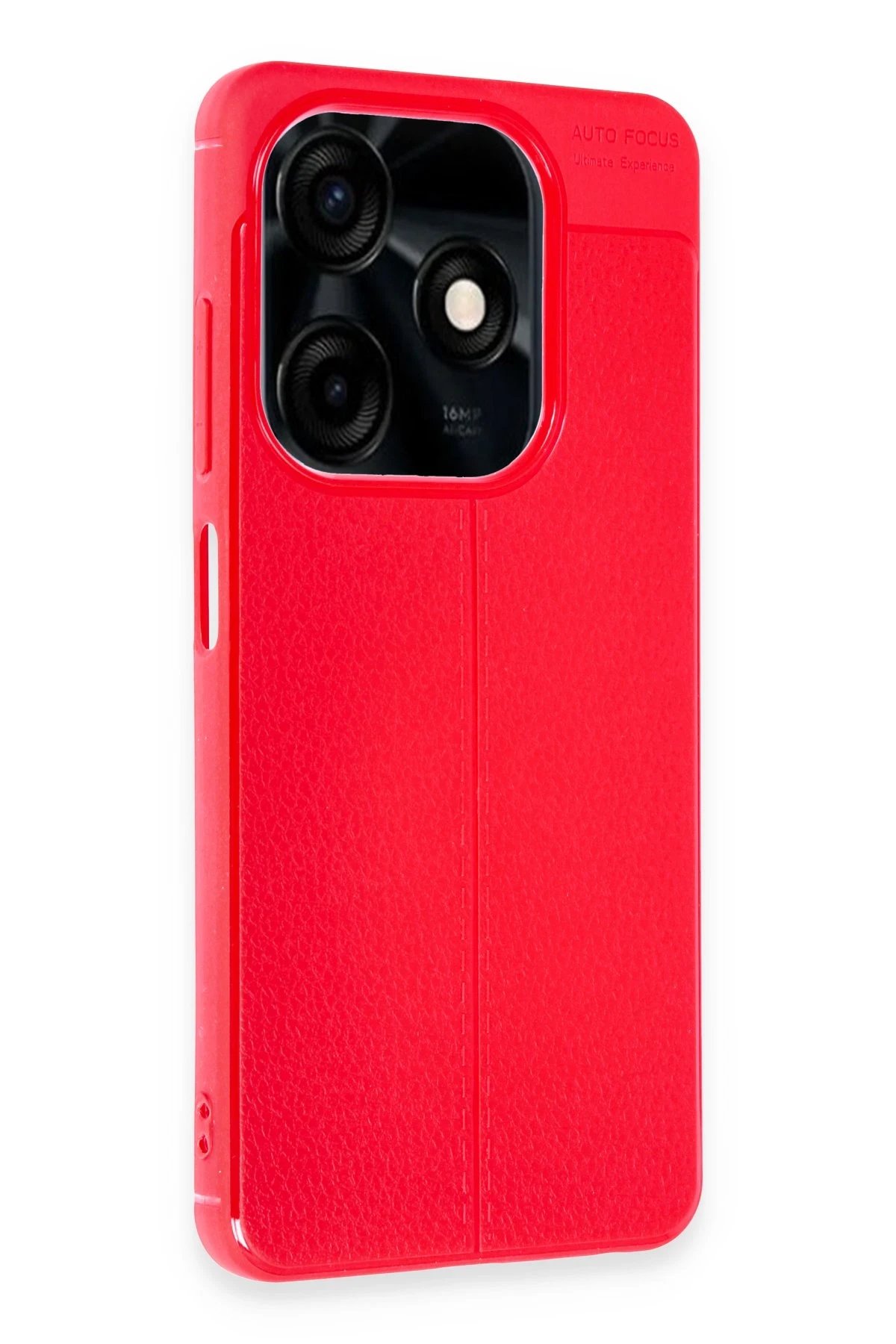 Newface Tecno Spark Go 2024 Kılıf Auto Focus Kapak - Kırmızı