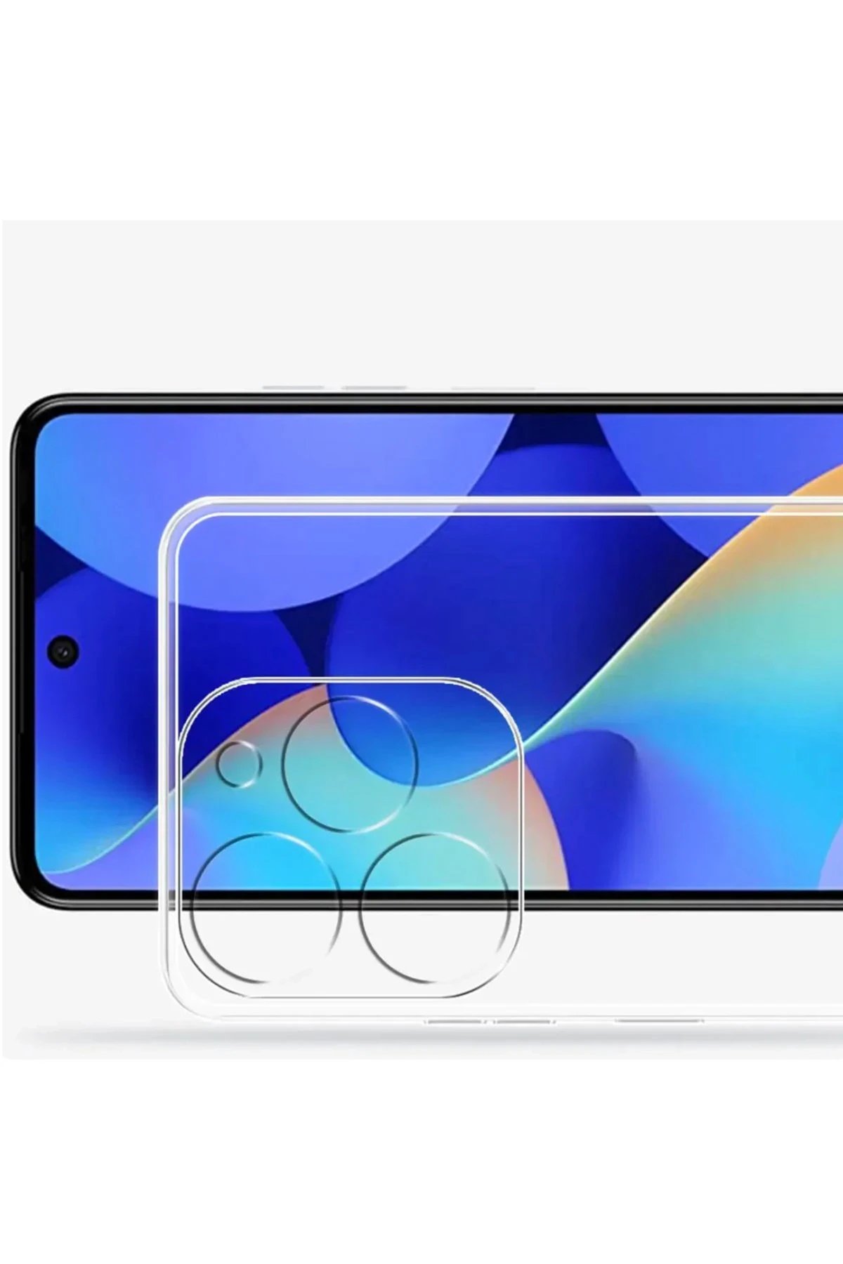 Newface Tecno Spark Go 2024 Kılıf Lüx Şeffaf Silikon