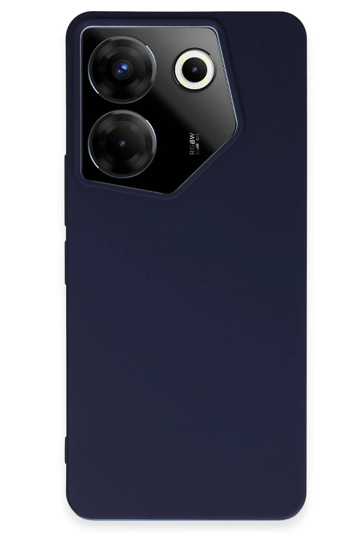 Newface Tecno Camon 20 Pro 5G Kılıf First Silikon - Lacivert