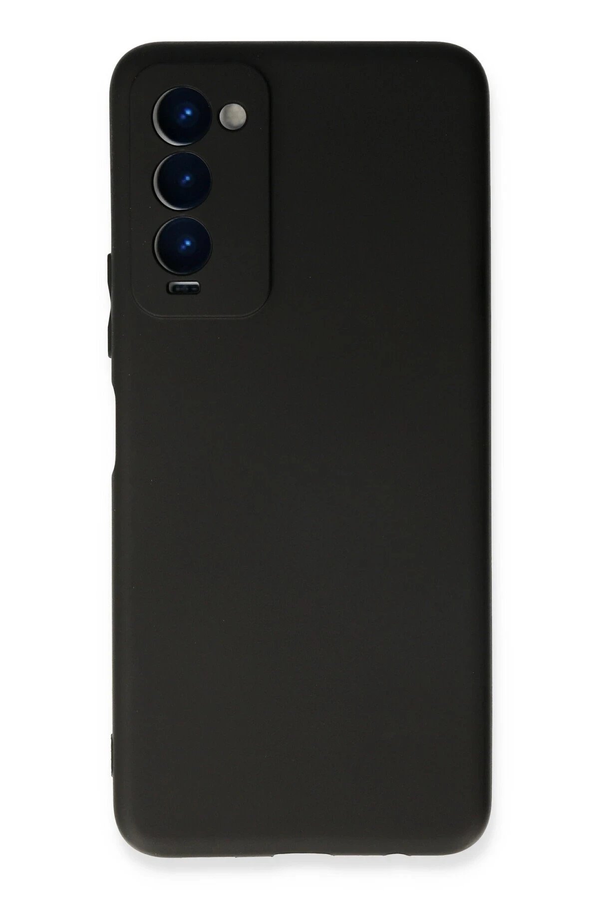 Newface Tecno Camon 18 Kılıf First Silikon - Siyah