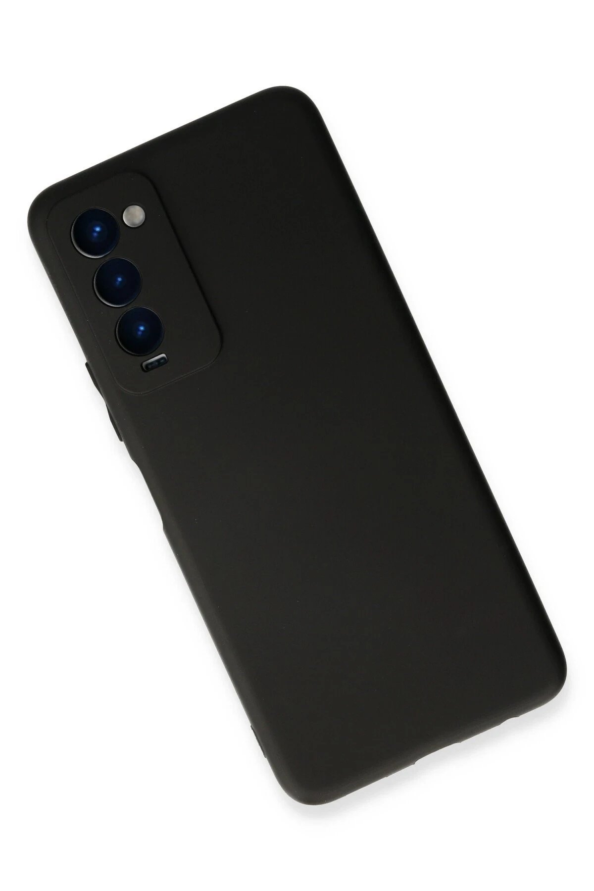 Newface Tecno Camon 18 Kılıf First Silikon - Siyah