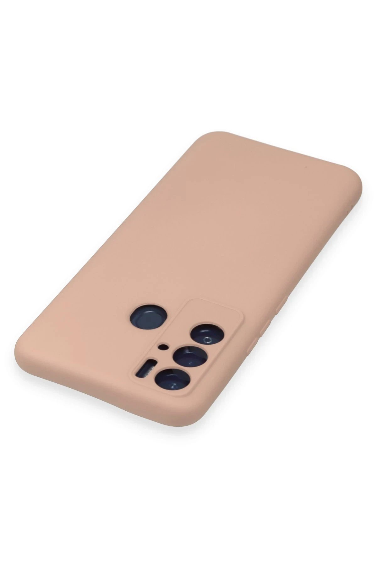 Newface Tecno Pova Neo Kılıf Nano içi Kadife Silikon - Pudra