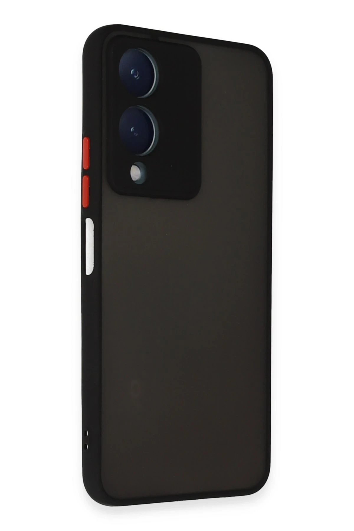 Newface Vivo Y17S Kılıf Montreal Silikon Kapak - Siyah