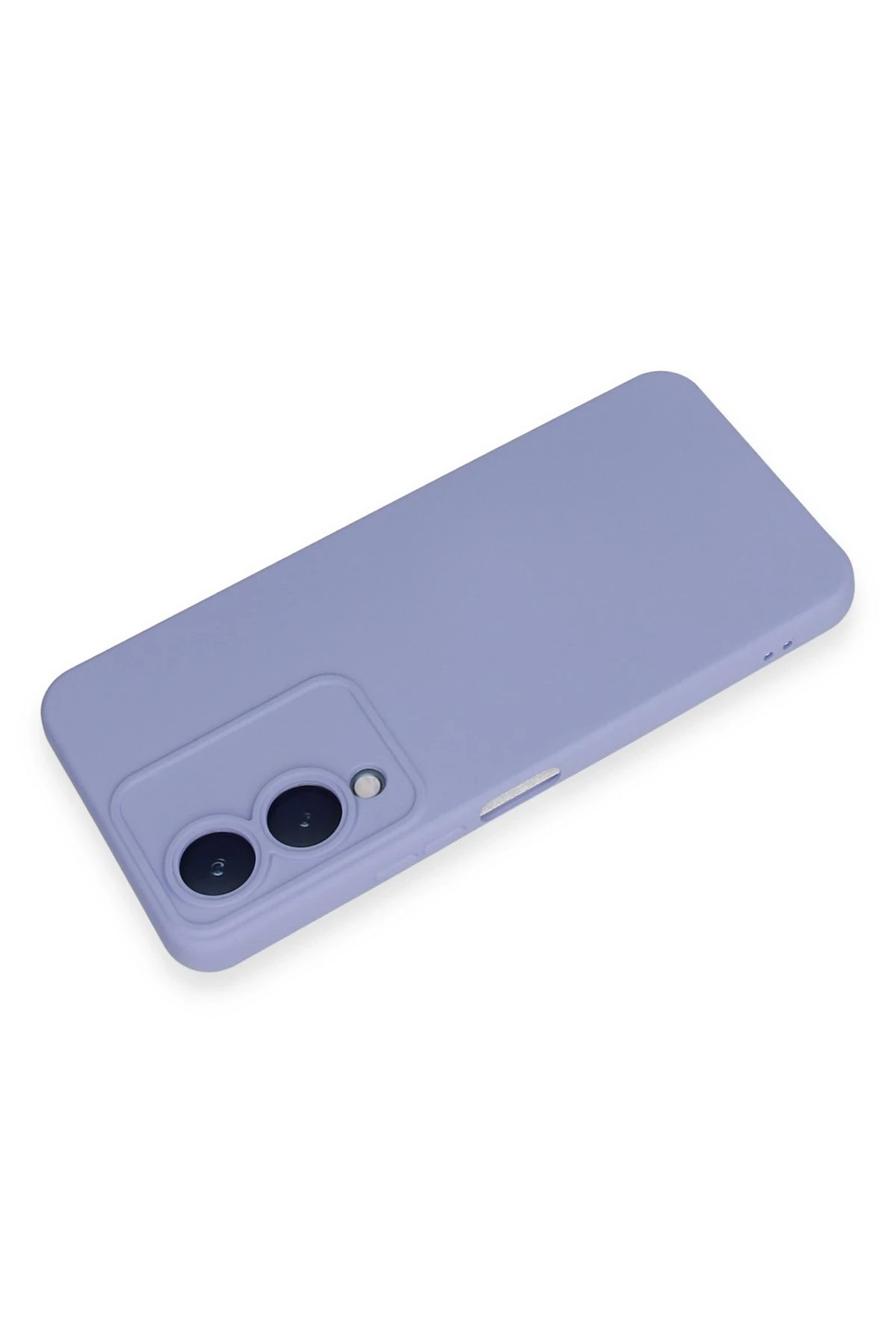 Newface Vivo Y17S Kılıf Nano içi Kadife Silikon - Lila