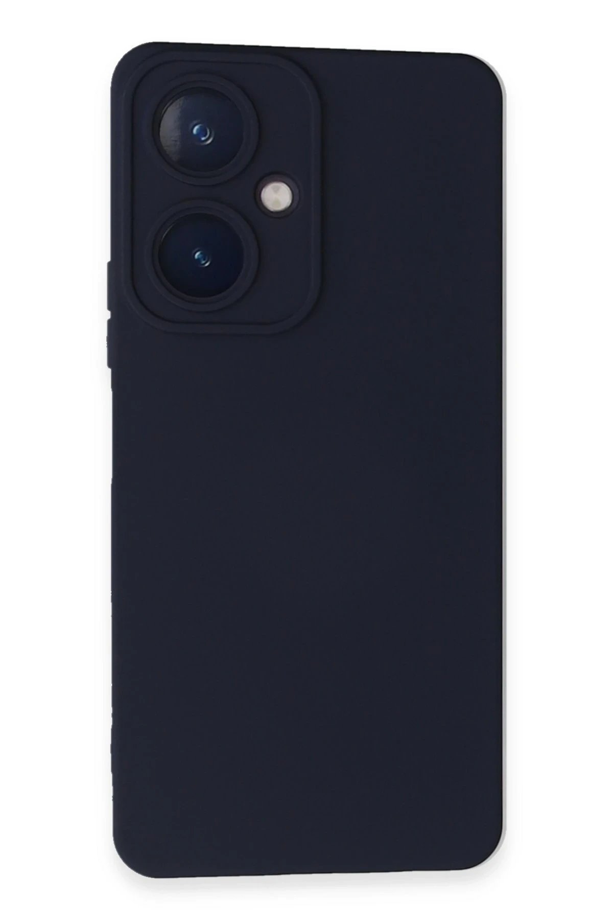 Newface Vivo Y27 Kılıf Nano içi Kadife Silikon - Lacivert