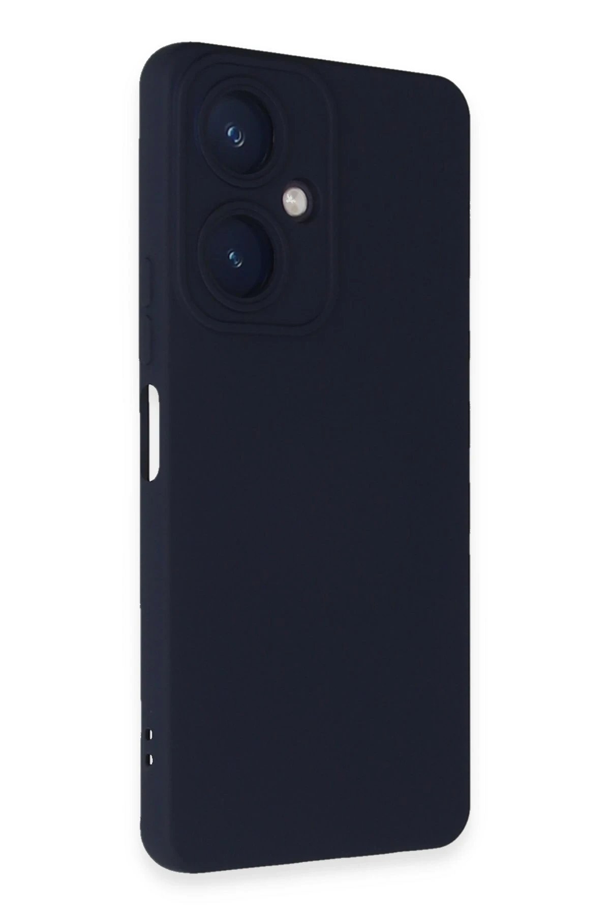 Newface Vivo Y27 Kılıf Nano içi Kadife Silikon - Lacivert