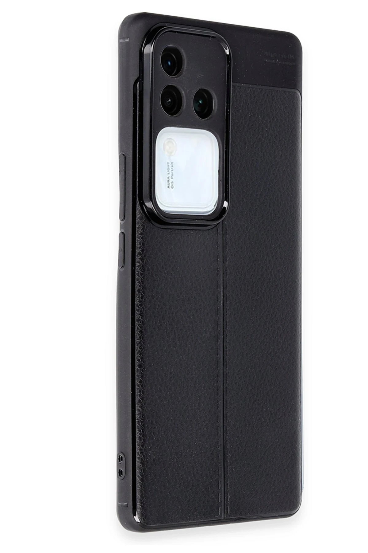 Newface Vivo V30 5G Kılıf Auto Focus Kapak - Siyah