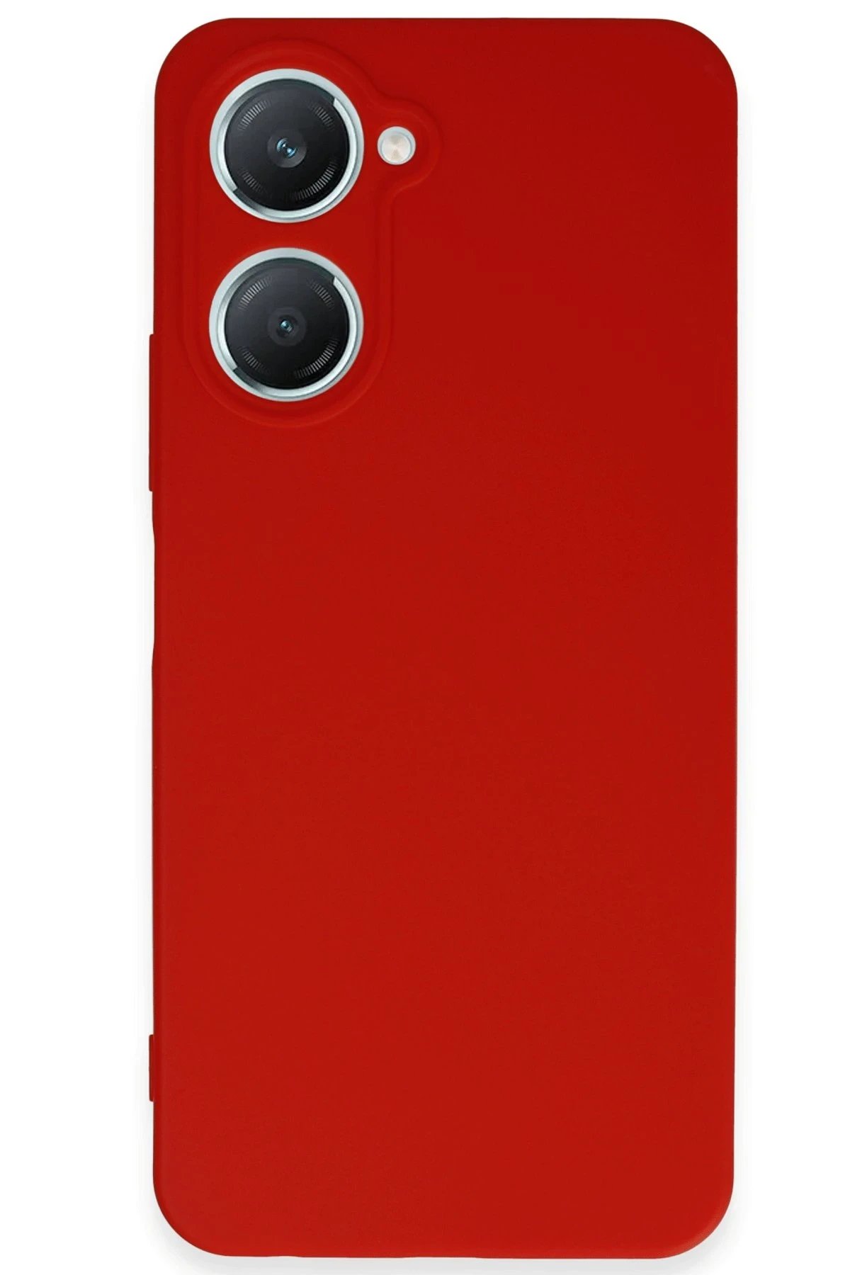 Newface Vivo Y18 Kılıf First Silikon - Kırmızı