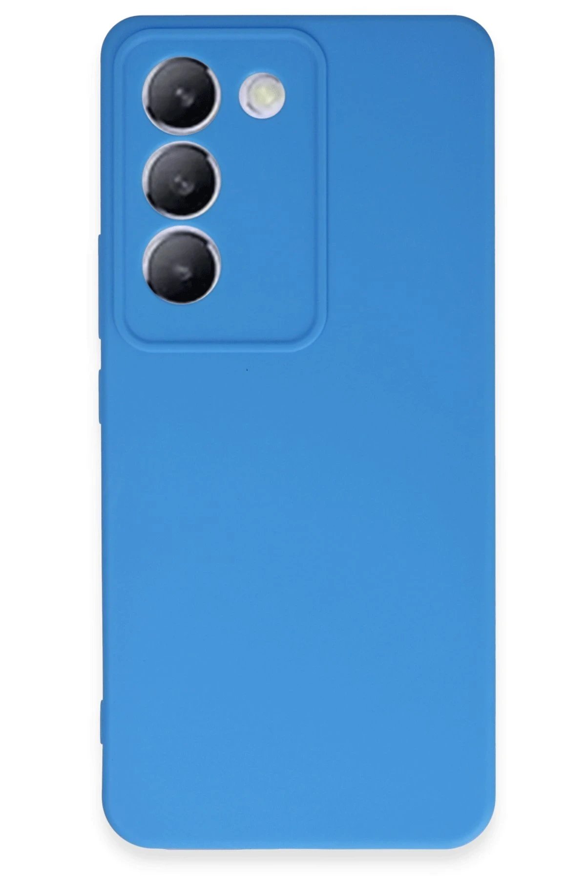 Newface Vivo V30 Lite 4G Kılıf First Silikon - Mavi