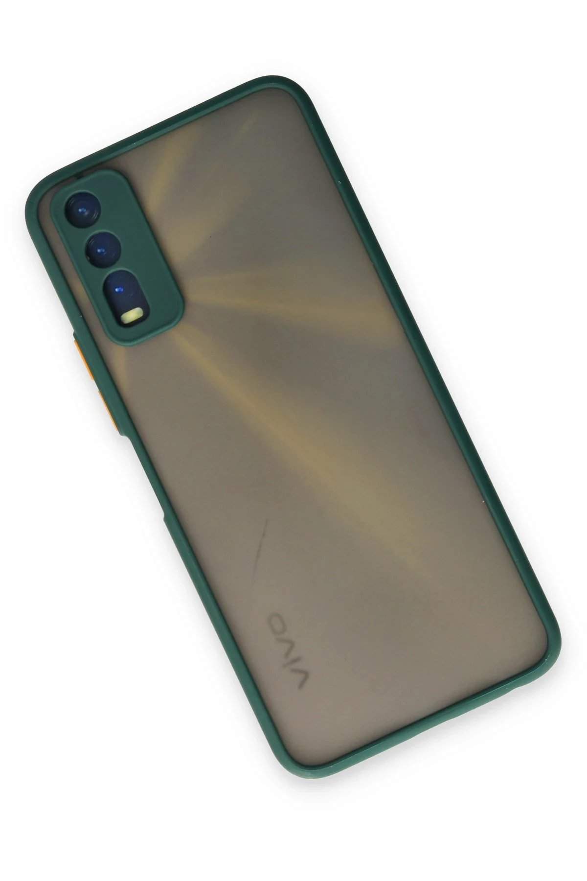 Newface Vivo Y11S Kılıf Montreal Silikon Kapak - Yeşil