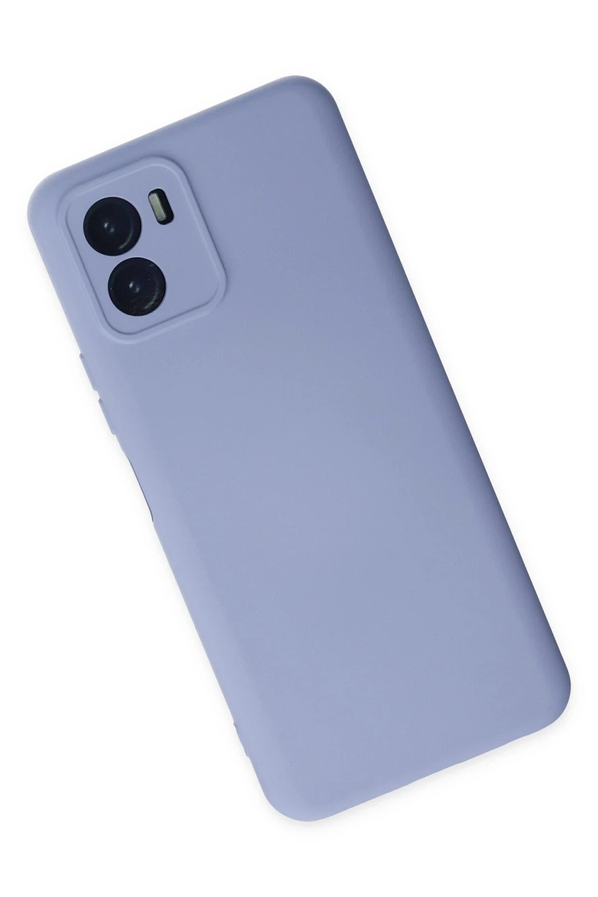 Newface Vivo Y15S Kılıf Nano içi Kadife Silikon - Lila