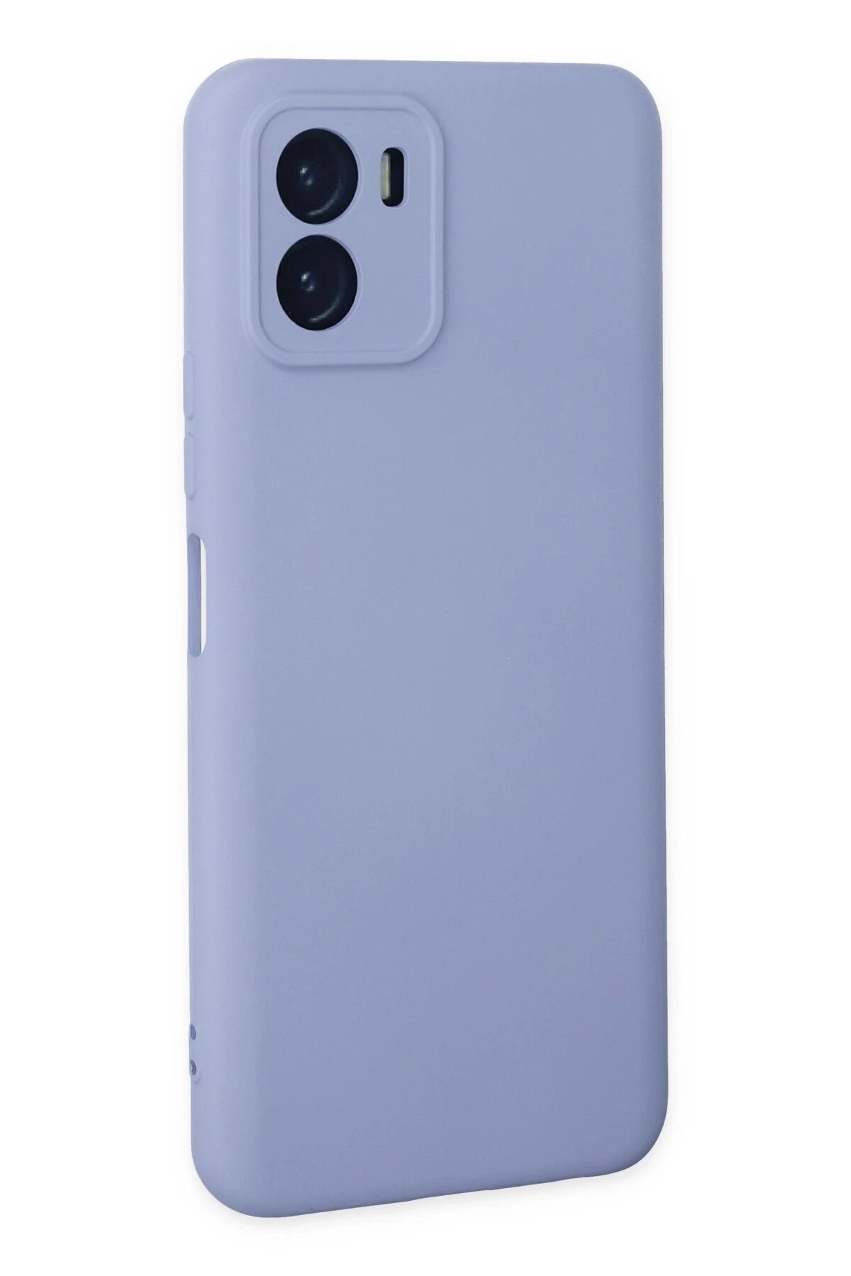 Newface Vivo Y15S Kılıf Nano içi Kadife Silikon - Lila