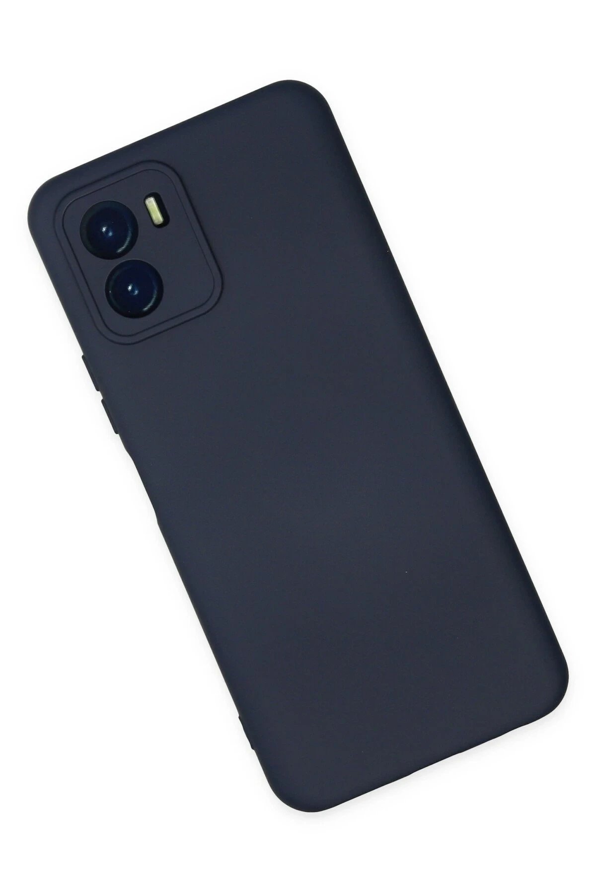 Newface Vivo Y15S Kılıf Nano içi Kadife Silikon - Lacivert