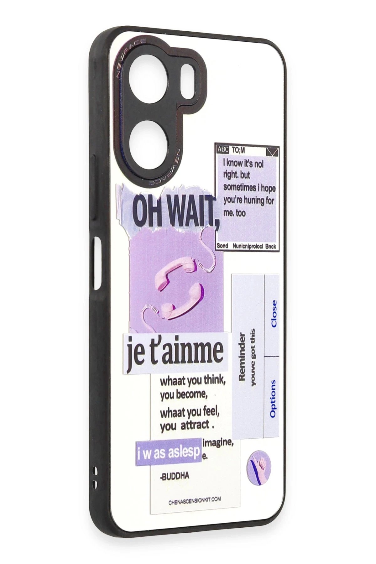 Newface Vivo Y16 Kılıf Mirror Desenli Kapak - Mirror - 4