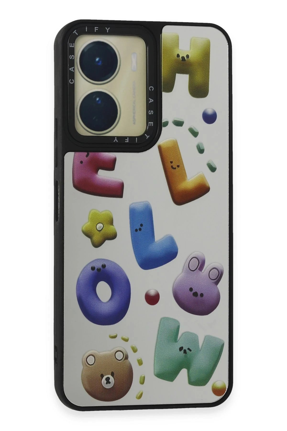 Newface Vivo Y16 Kılıf Mirror Desenli Kapak - Mirror - 15