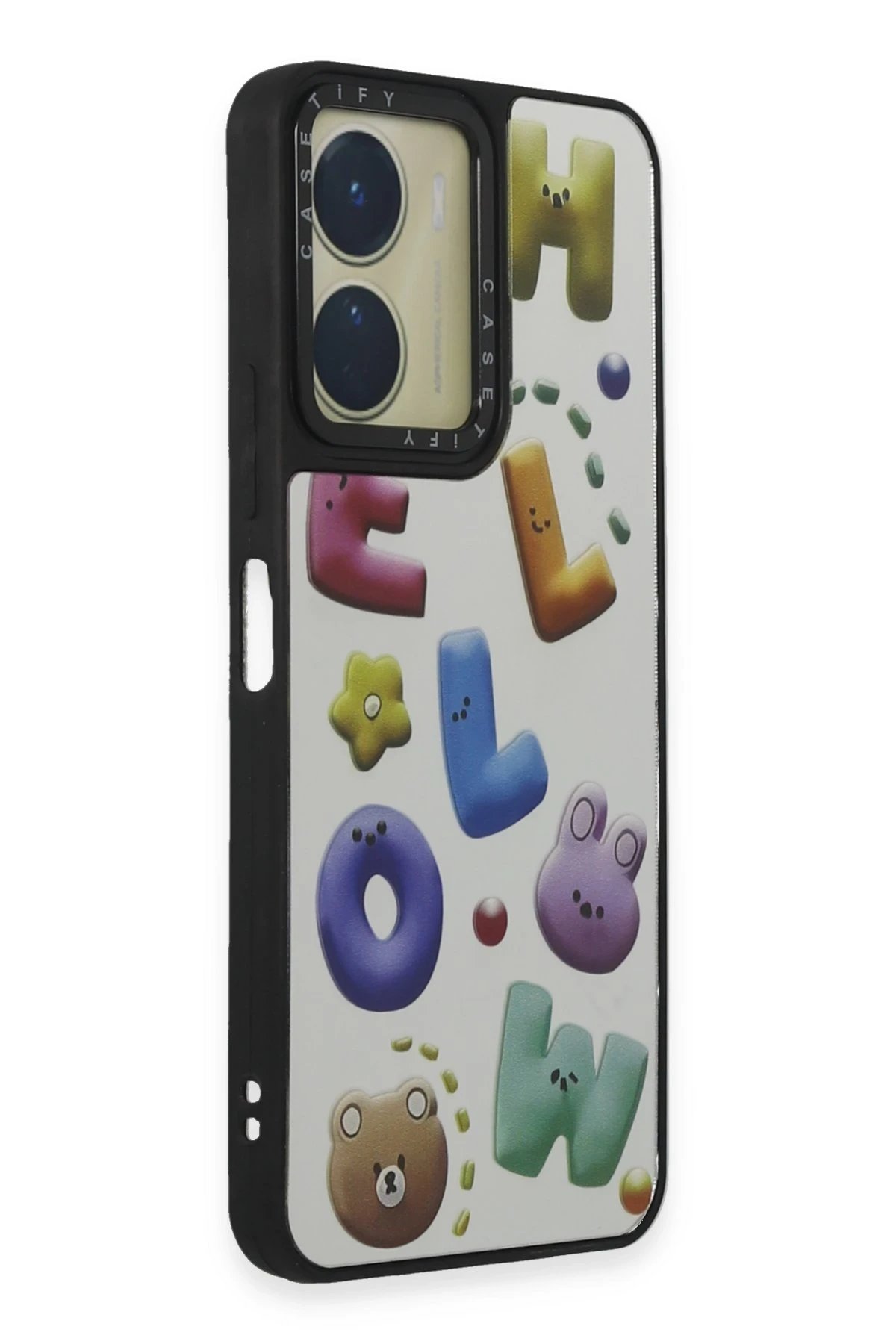 Newface Vivo Y16 Kılıf Mirror Desenli Kapak - Mirror - 15