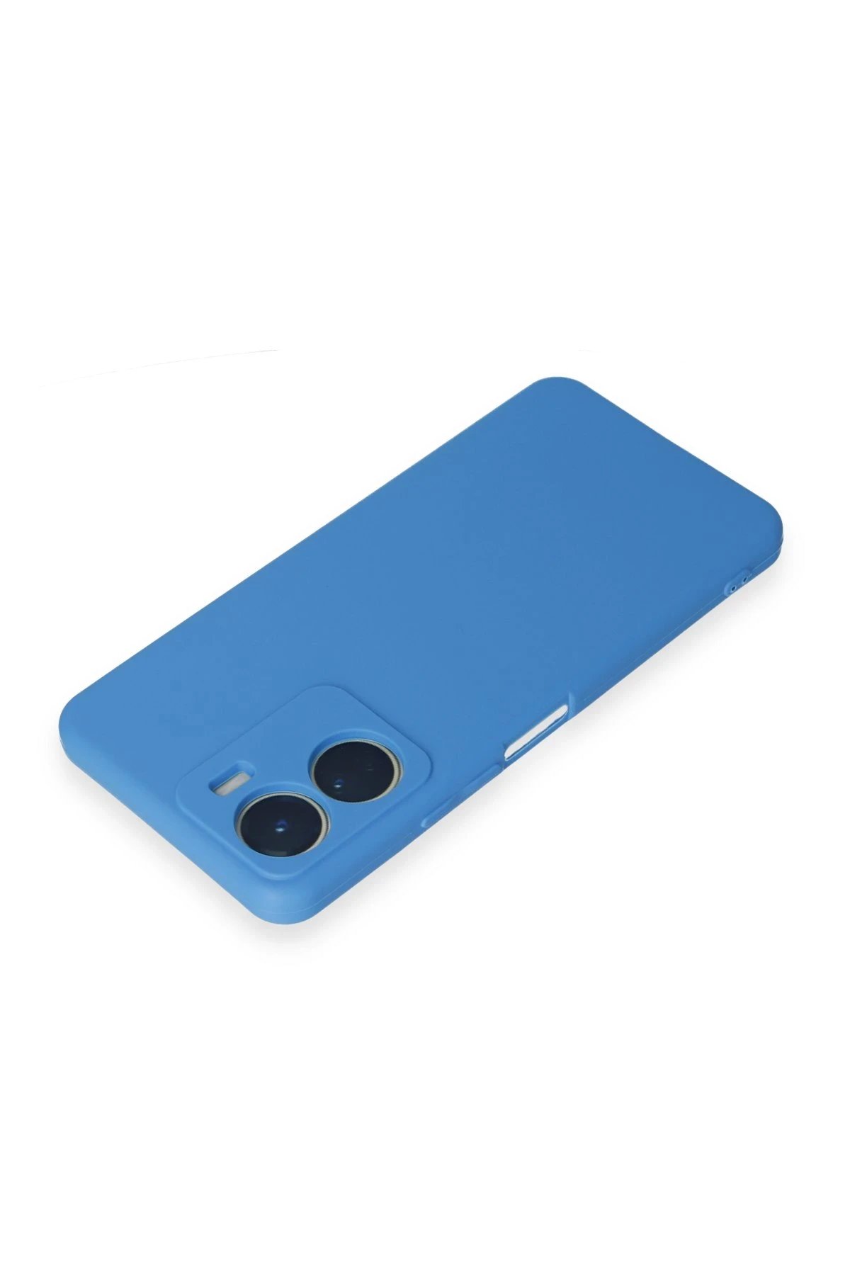 Newface Vivo Y16 Kılıf First Silikon - Mavi