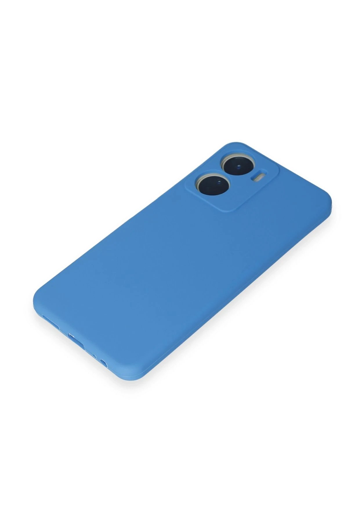 Newface Vivo Y16 Kılıf First Silikon - Mavi