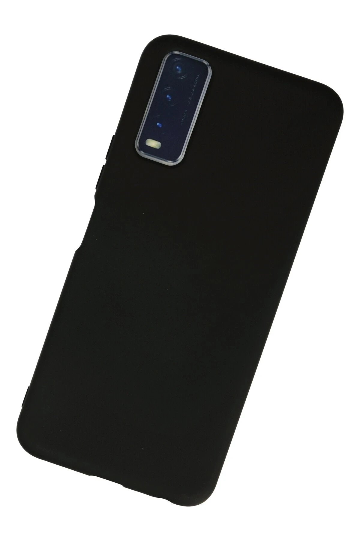 Newface Vivo Y11S Kılıf Nano içi Kadife Silikon - Siyah