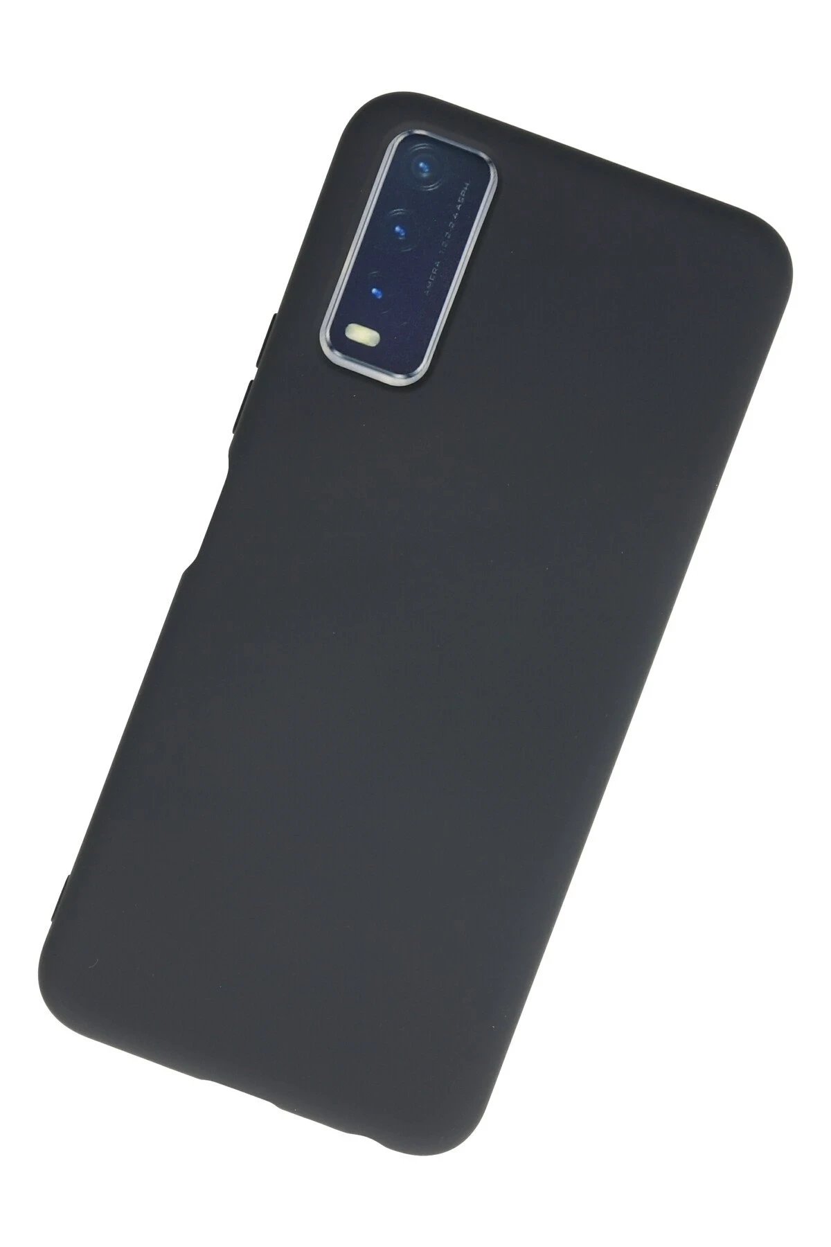 Newface Vivo Y11S Kılıf Nano içi Kadife Silikon - Gri