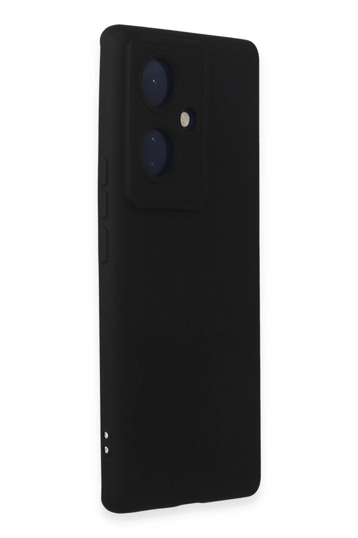 Newface Vivo V29 Lite Kılıf Nano içi Kadife Silikon - Siyah