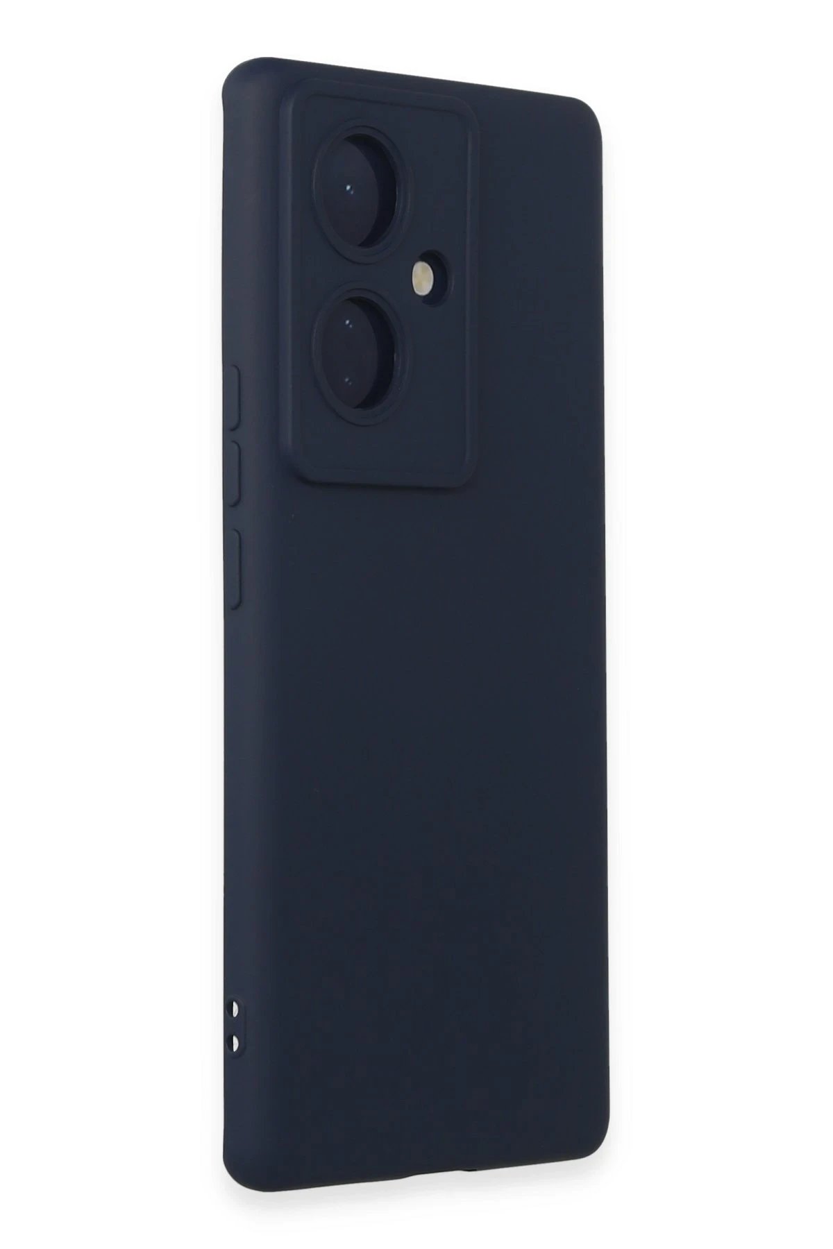 Newface Vivo V29 Lite Kılıf Nano içi Kadife Silikon - Lacivert