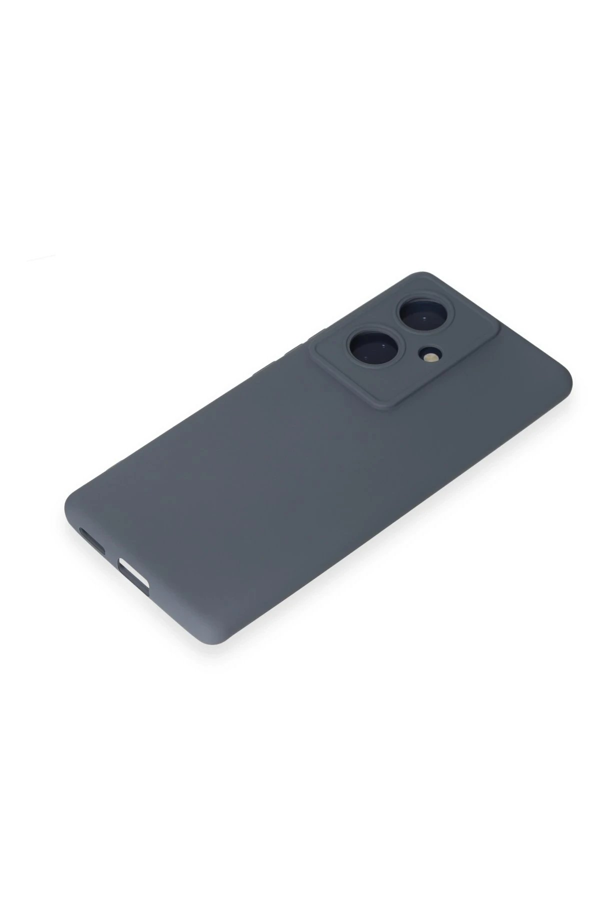 Newface Vivo V29 Lite Kılıf Nano içi Kadife Silikon - Gri