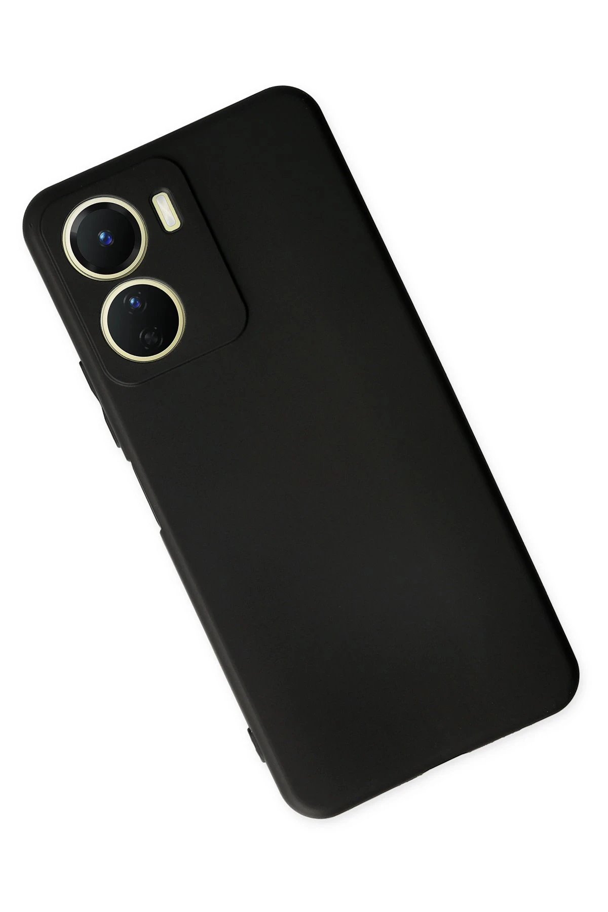 Newface Vivo Y16 Kılıf First Silikon - Siyah