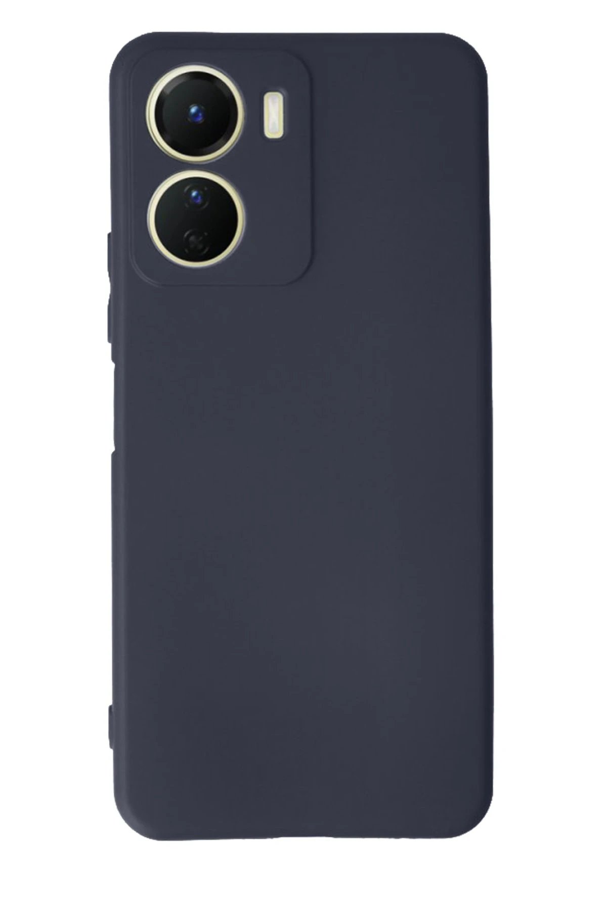 Newface Vivo Y16 Kılıf First Silikon - Lacivert