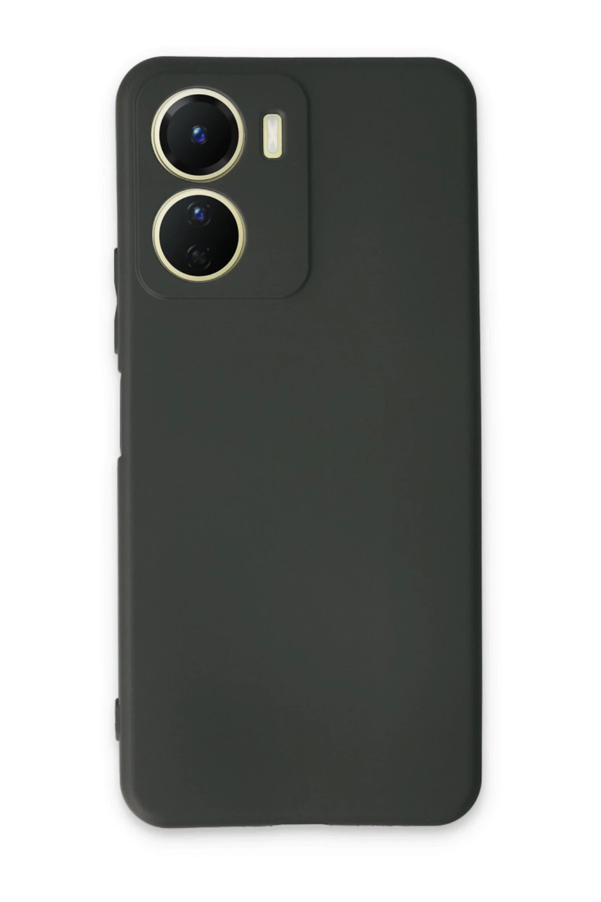 Newface Vivo Y16 Kılıf First Silikon - Koyu Yeşil